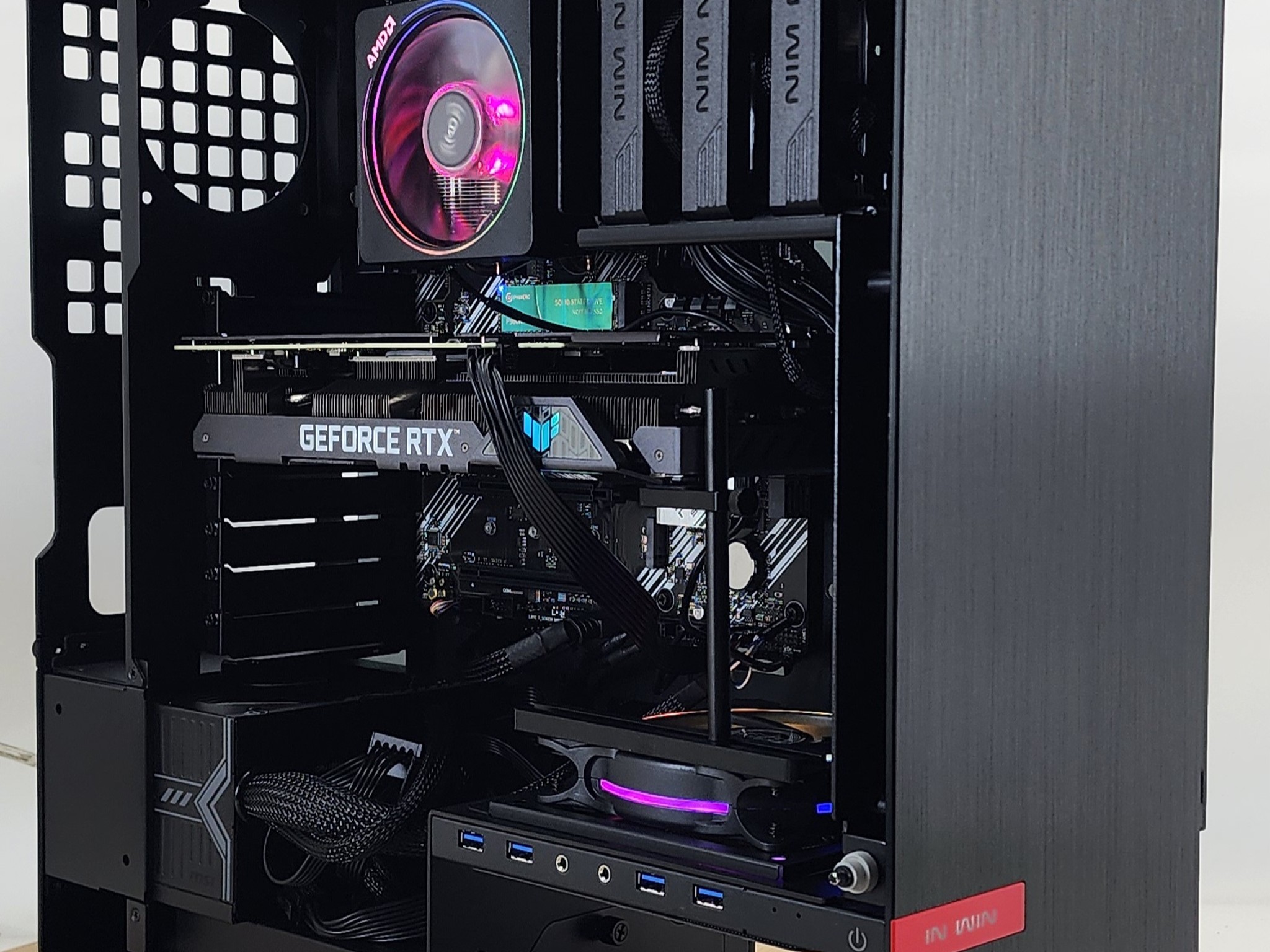 Gaming PC Ryzen 7 5800XT 16GB RAM 1TB SSD RTX 3060 Ti 8GB Windows 11 Computer