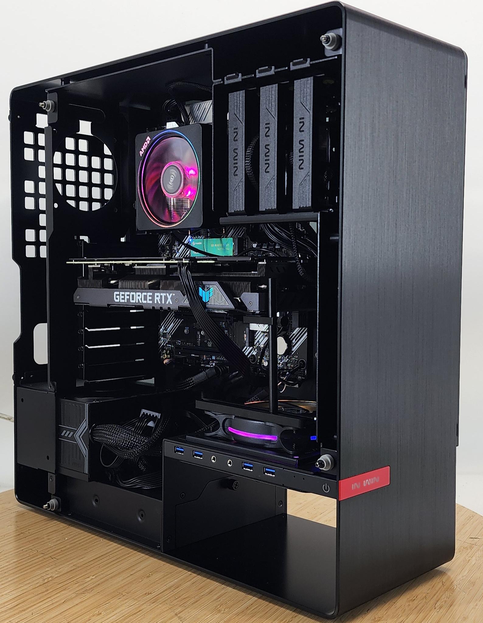 Gaming PC Ryzen 7 5800XT 16GB RAM 1TB SSD RTX 3060 Ti 8GB Windows 11 Computer