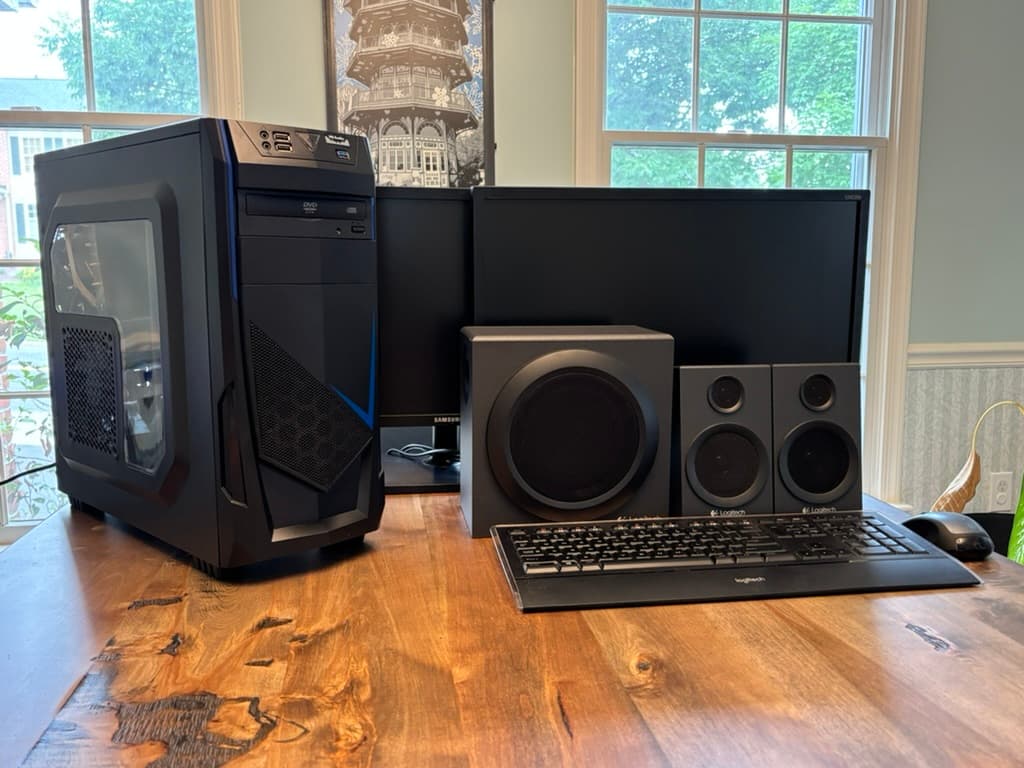 Mid-Level Gamer PC Bundle - Includes Everything!