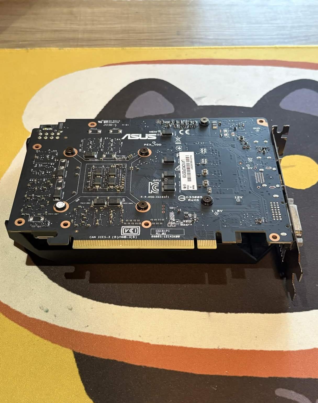 ASUS GTX 1650 4GB Single Fan