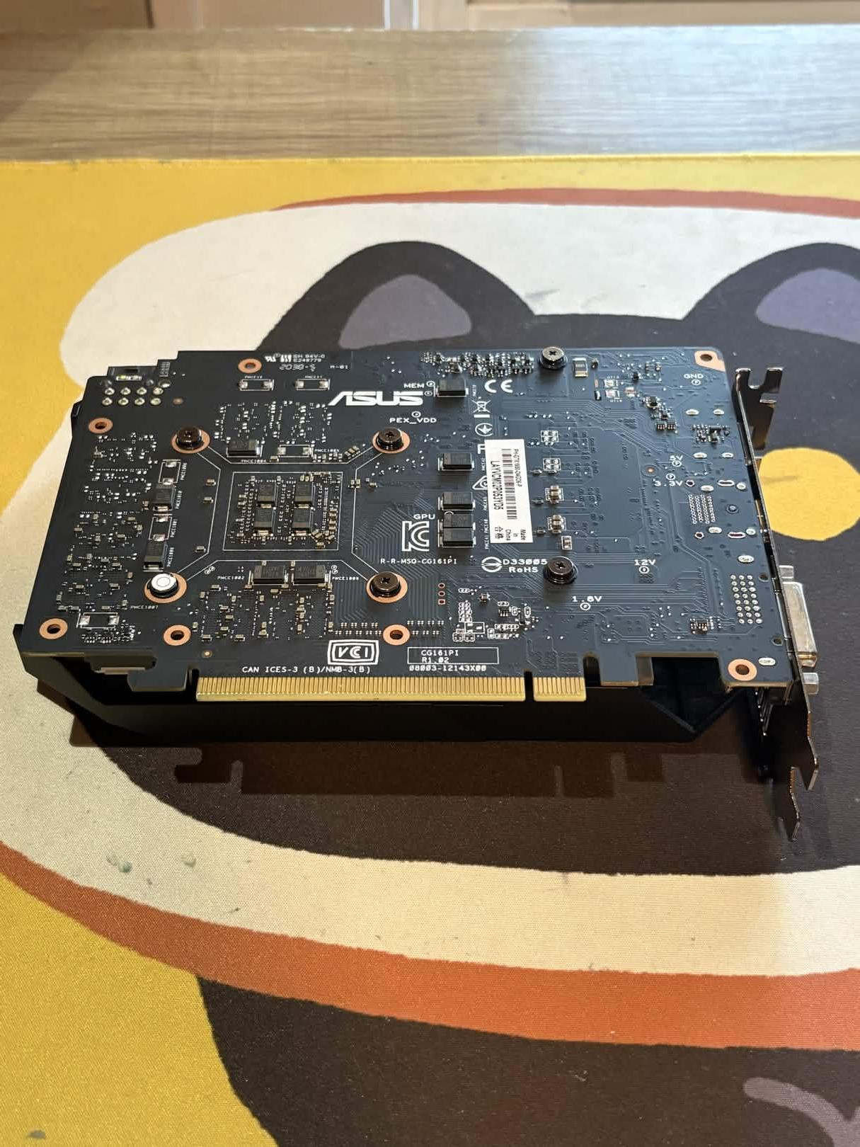ASUS GTX 1650 4GB Single Fan