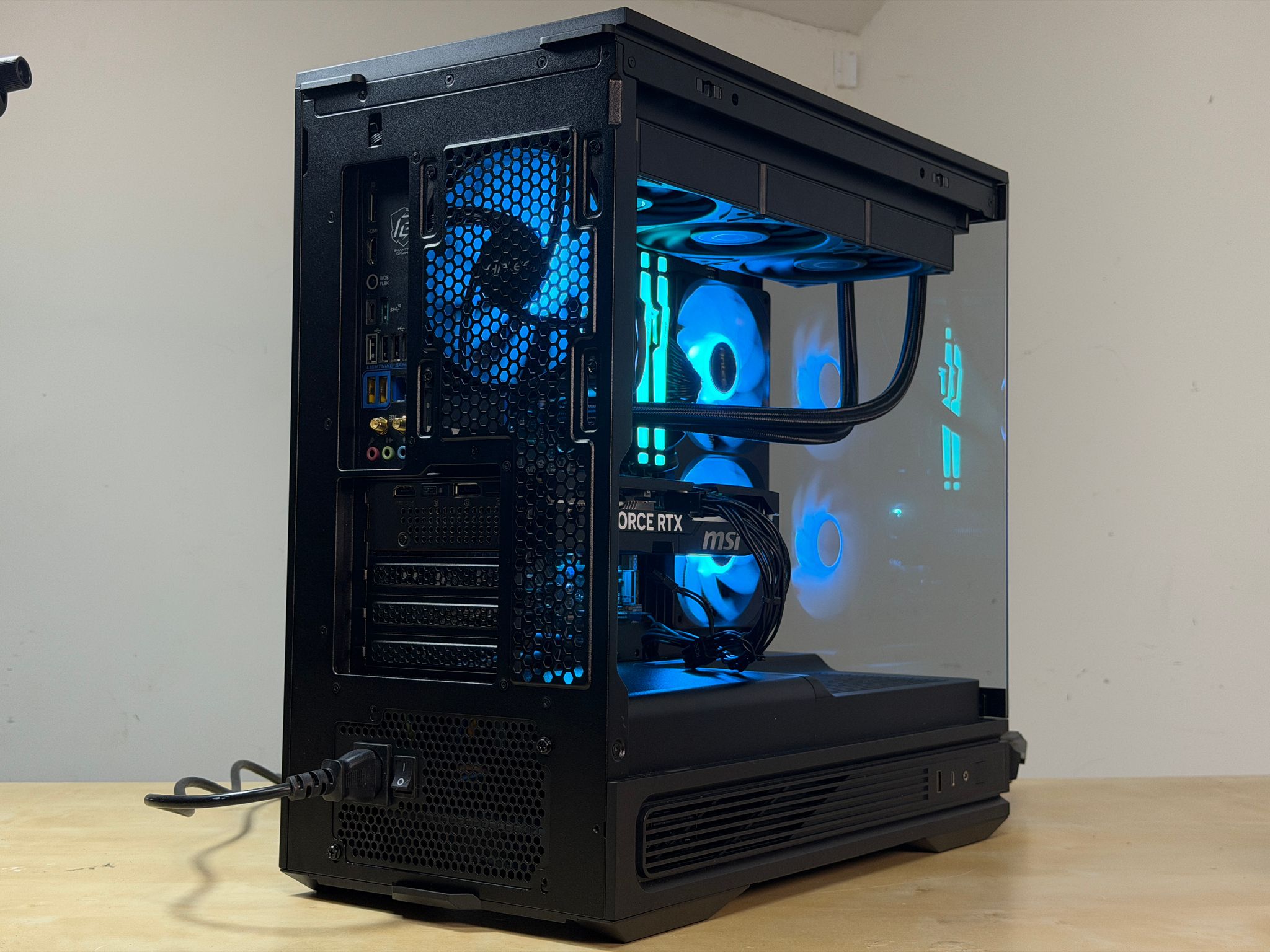 ♠️⚡🗡️ Black Gaming PC | Ryzen 5 9600x, RTX 5060 Ti, 16GB RAM, 1TB SSD, | CUSTOMIZABLE LCD SCREEN