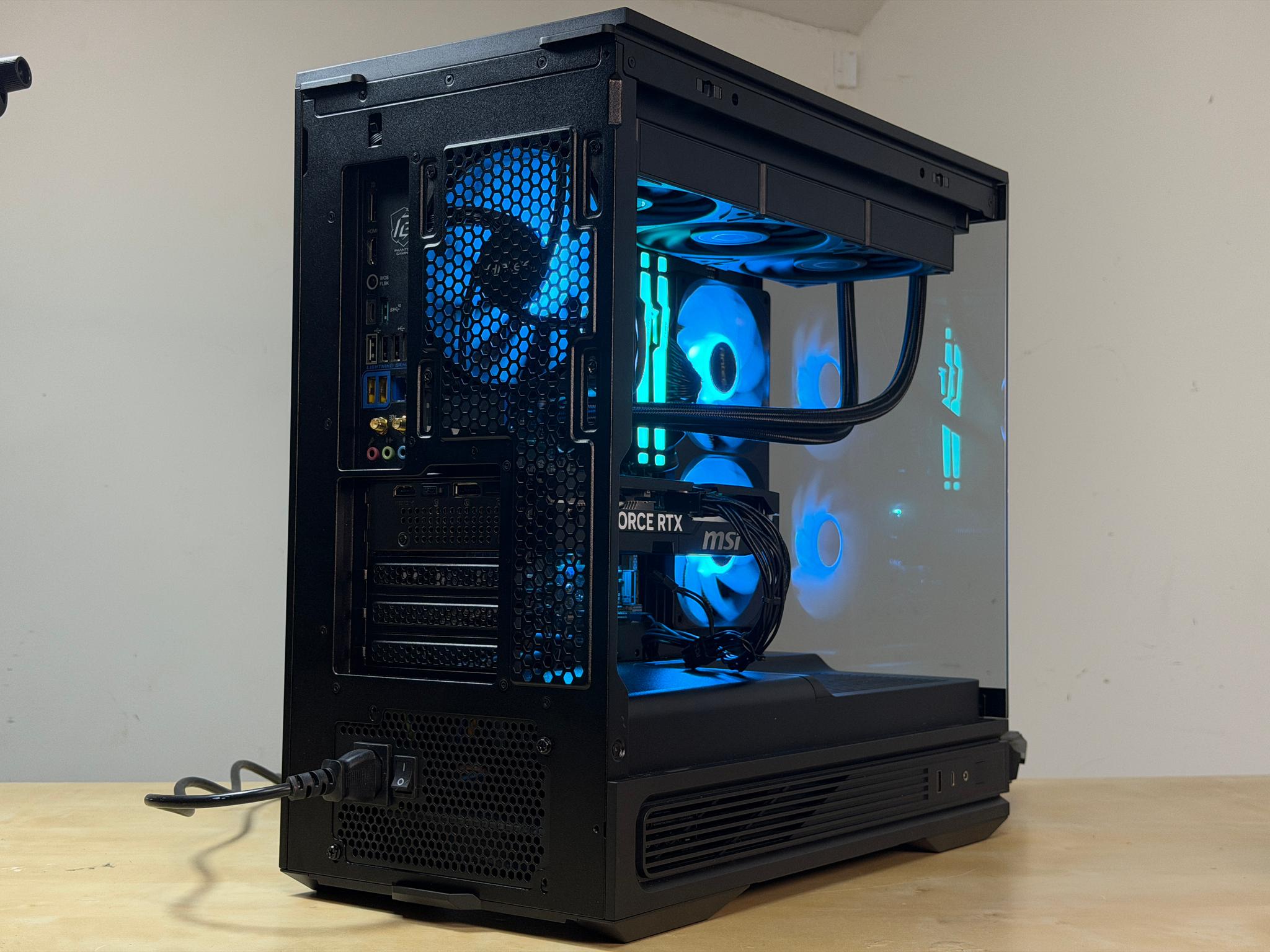 ♠️⚡🗡️ Black Gaming PC | Ryzen 5 9600x, RTX 5060 Ti, 16GB RAM, 1TB SSD, | CUSTOMIZABLE LCD SCREEN