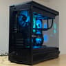 ♠️⚡🗡️ Black Gaming PC | Ryzen 5 9600x, RTX 5060 Ti, 16GB RAM, 1TB SSD, | CUSTOMIZABLE LCD SCREEN