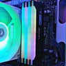 Lexar 16GB Kit (2x8GB) 3600MHz CL18 RAM RGB LED Lighting Desktop Gaming DRAM DDR4