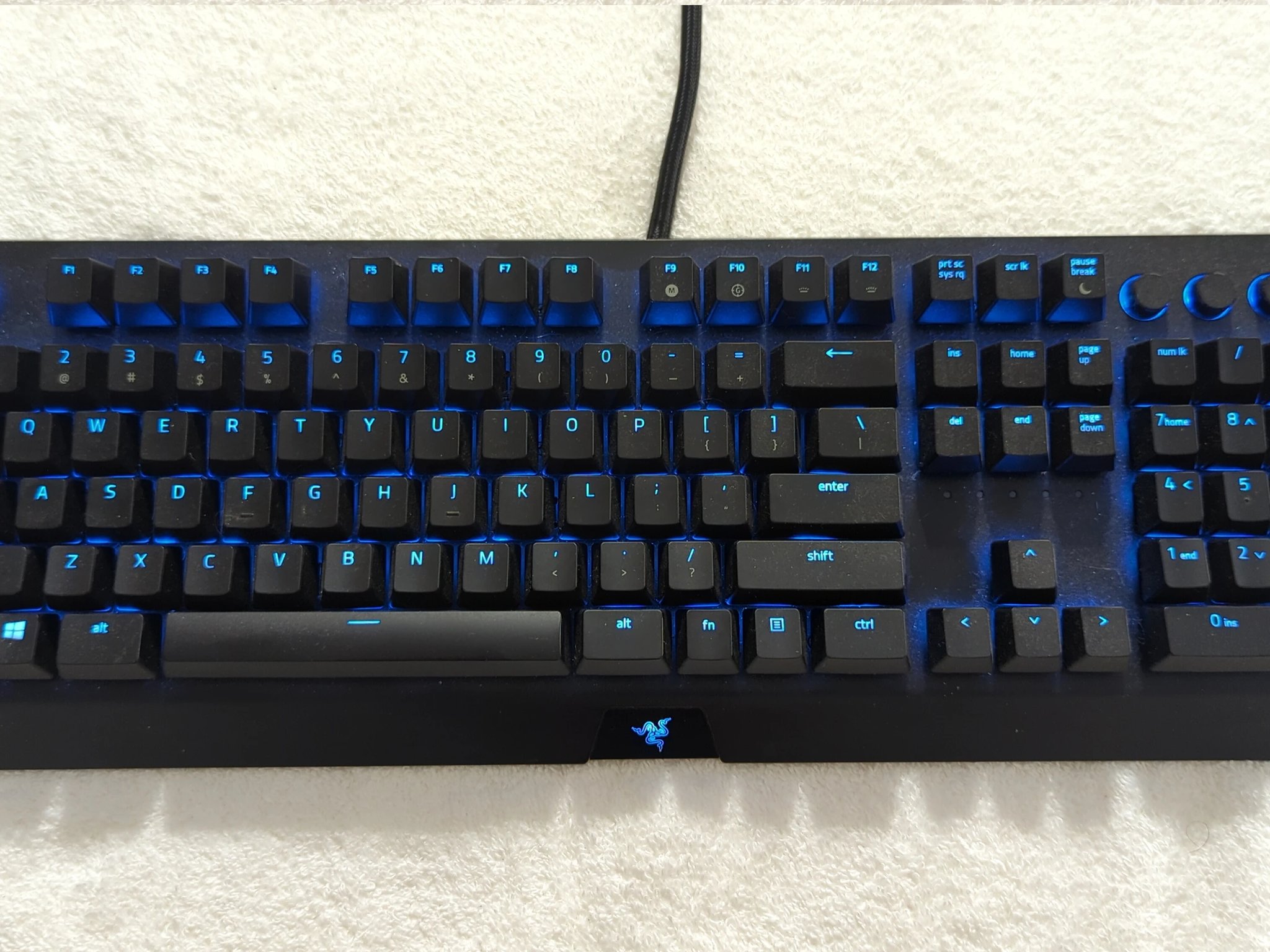 Razer Blackwidow Elite mechanical RGB keyboard barely used and in good condition!