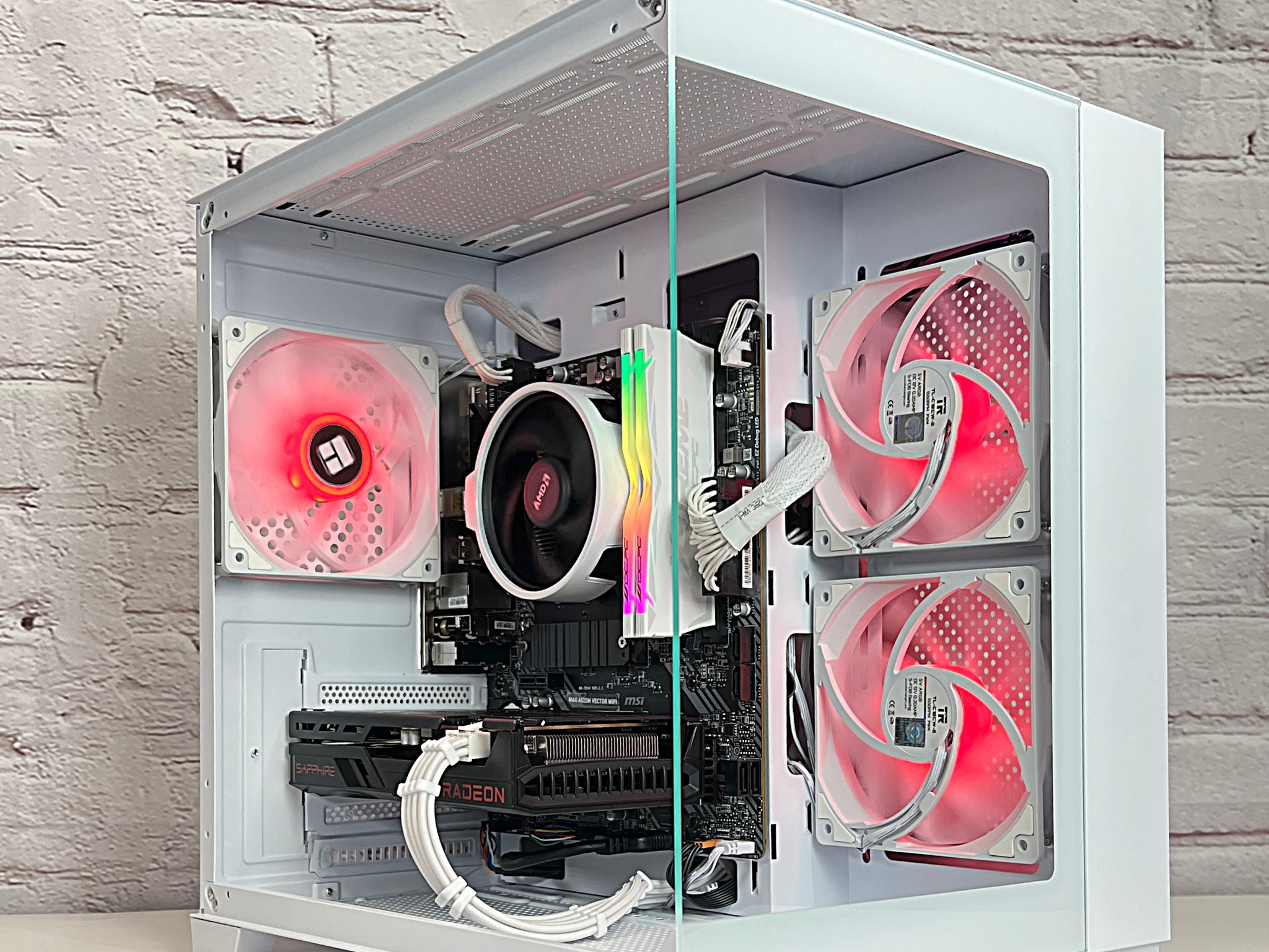 Ryzen 5 3600 RX 6600 16GB RAM 1TB M.2 Wifi 5 Bluetooth Window 10 Gaming PC