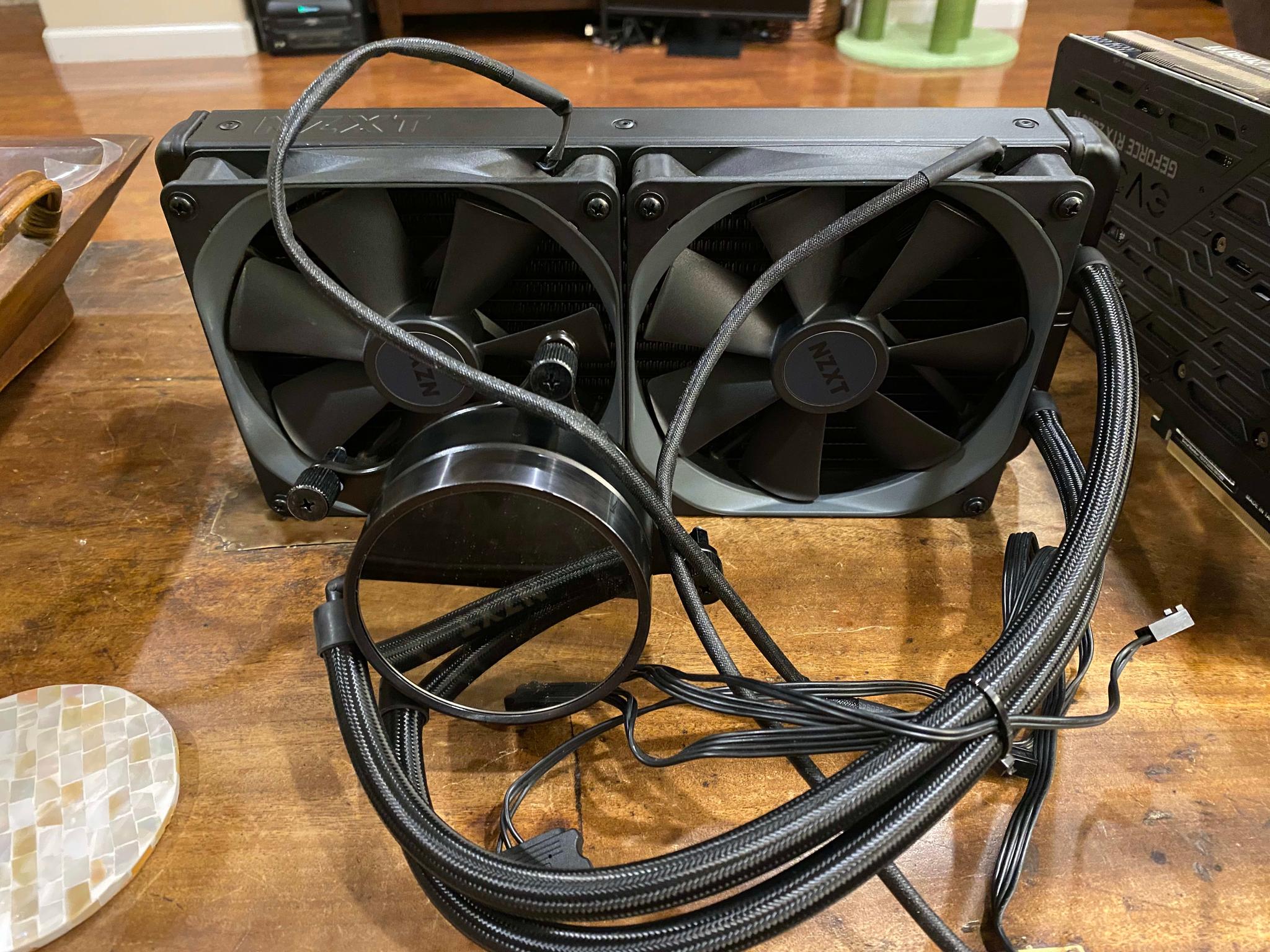 Kraken X62 Asetek Pump - Pulled off LGA 2066 Build