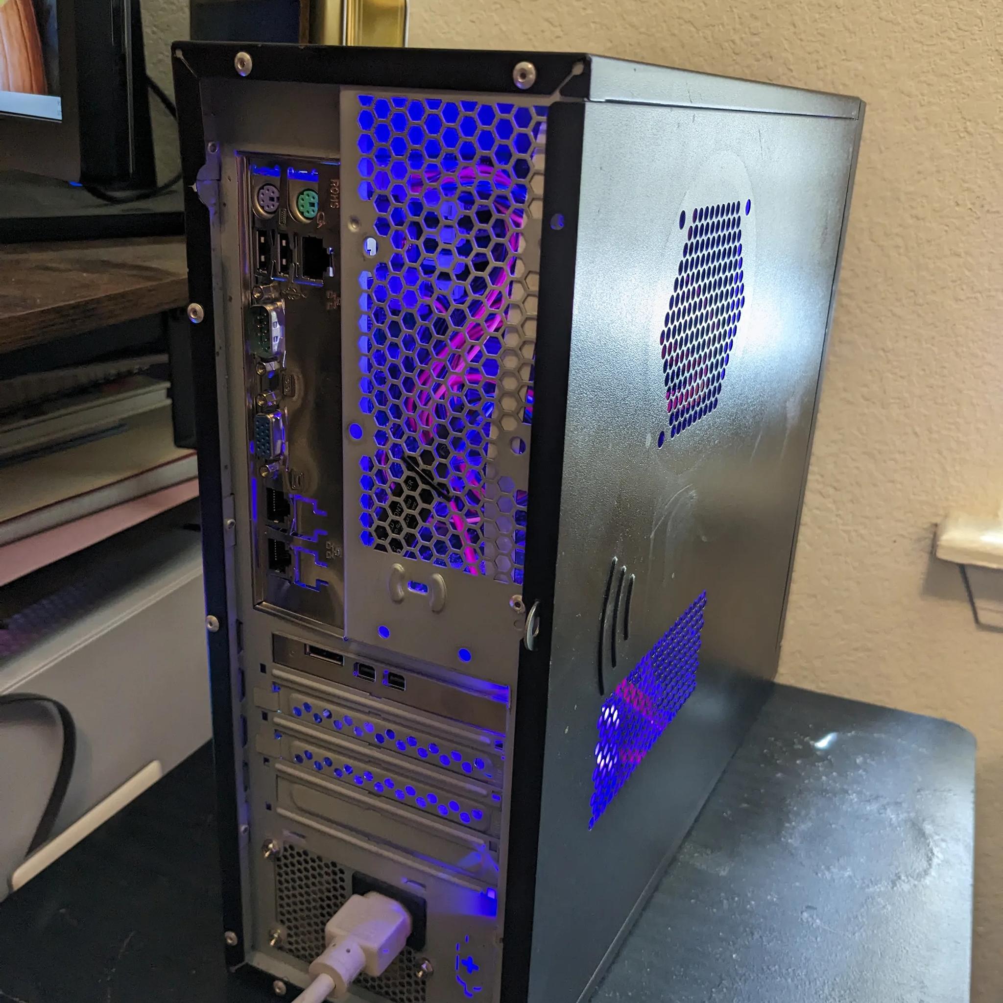 FREE SHIP||"Sonderangebote"|| i5-750, RX 550 4GB, 480GB SSD, 16GB RAM, Win10, WiFi, RGB (READ DESC!)