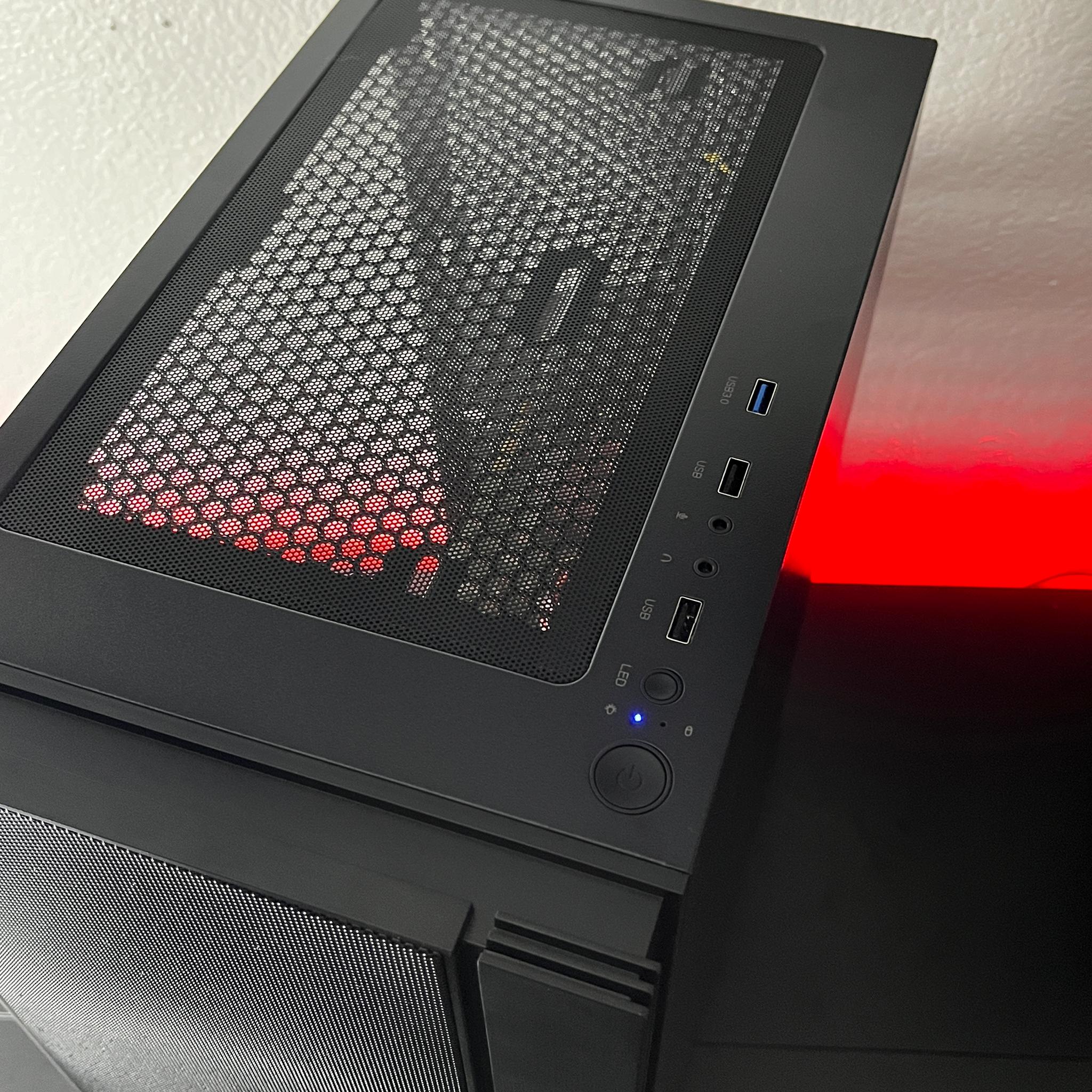 GTX 1070 8GB, Ryzen 7 2700, 16GB RAM | Black RGB Gaming Computer/PC