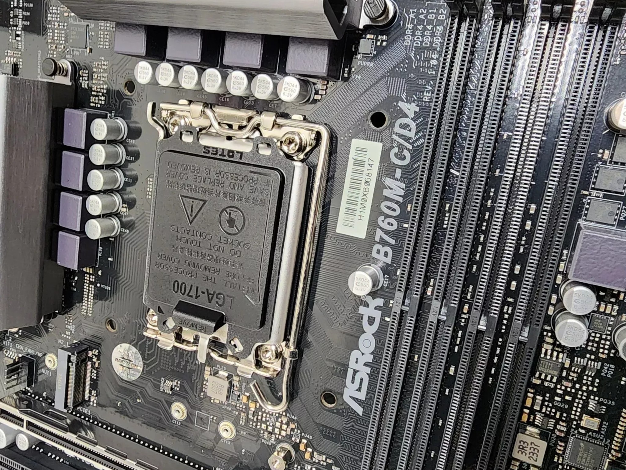 UPDATED BIOS ASROCK B760M-C/D4 WIFI LGA1700 MOTHERBOARD