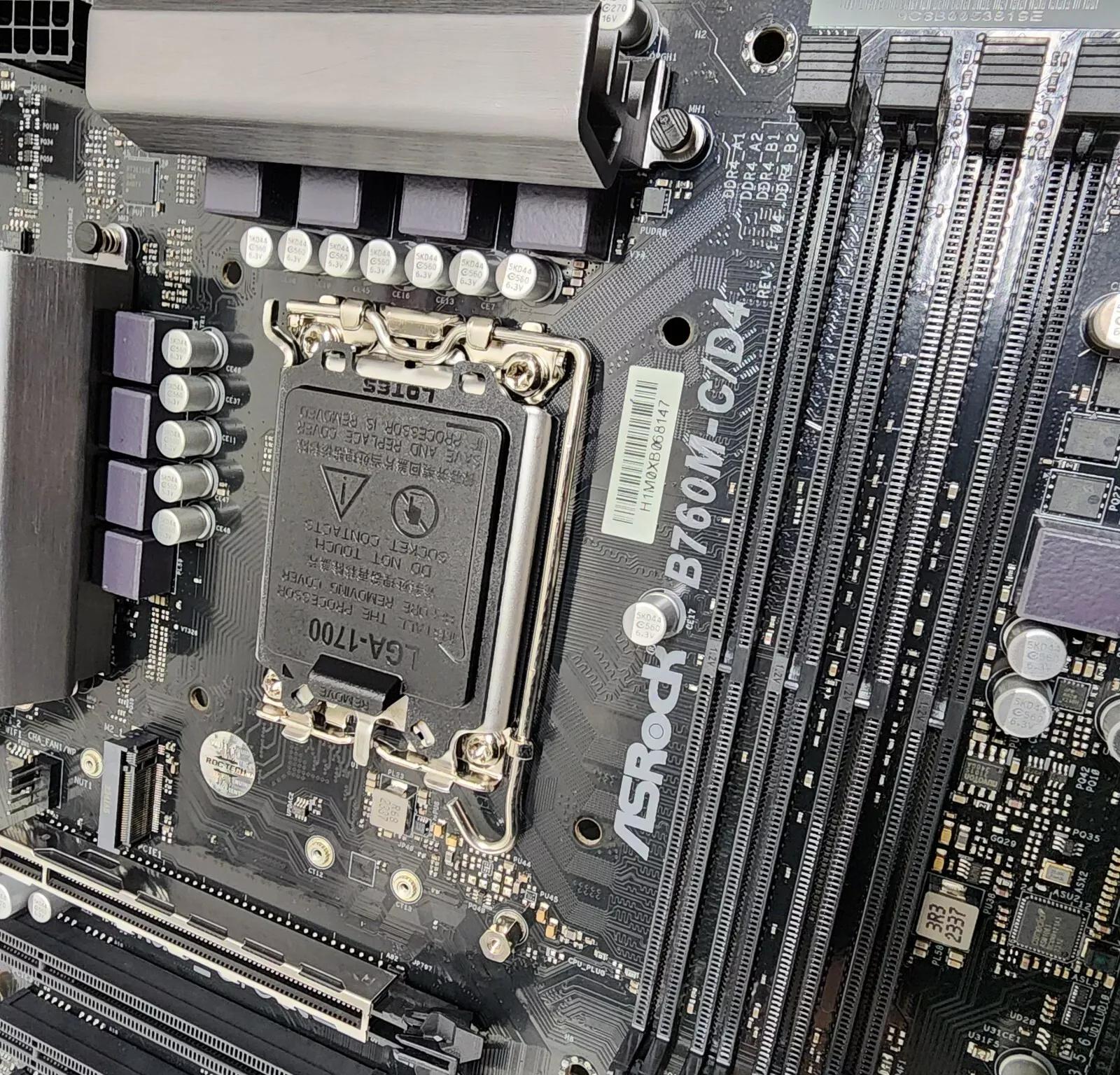 UPDATED BIOS ASROCK B760M-C/D4 WIFI LGA1700 MOTHERBOARD