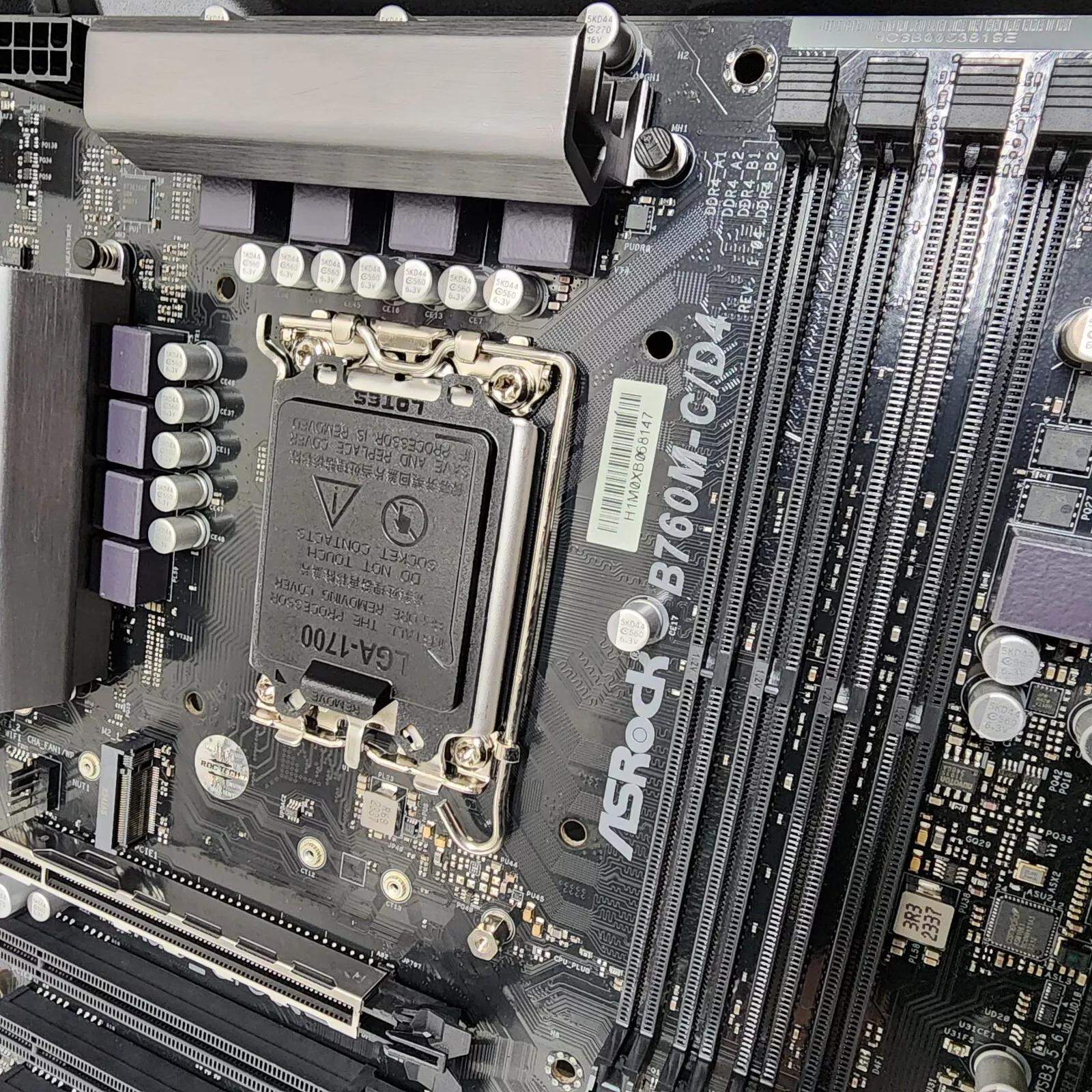 UPDATED BIOS ASROCK B760M-C/D4 WIFI LGA1700 MOTHERBOARD