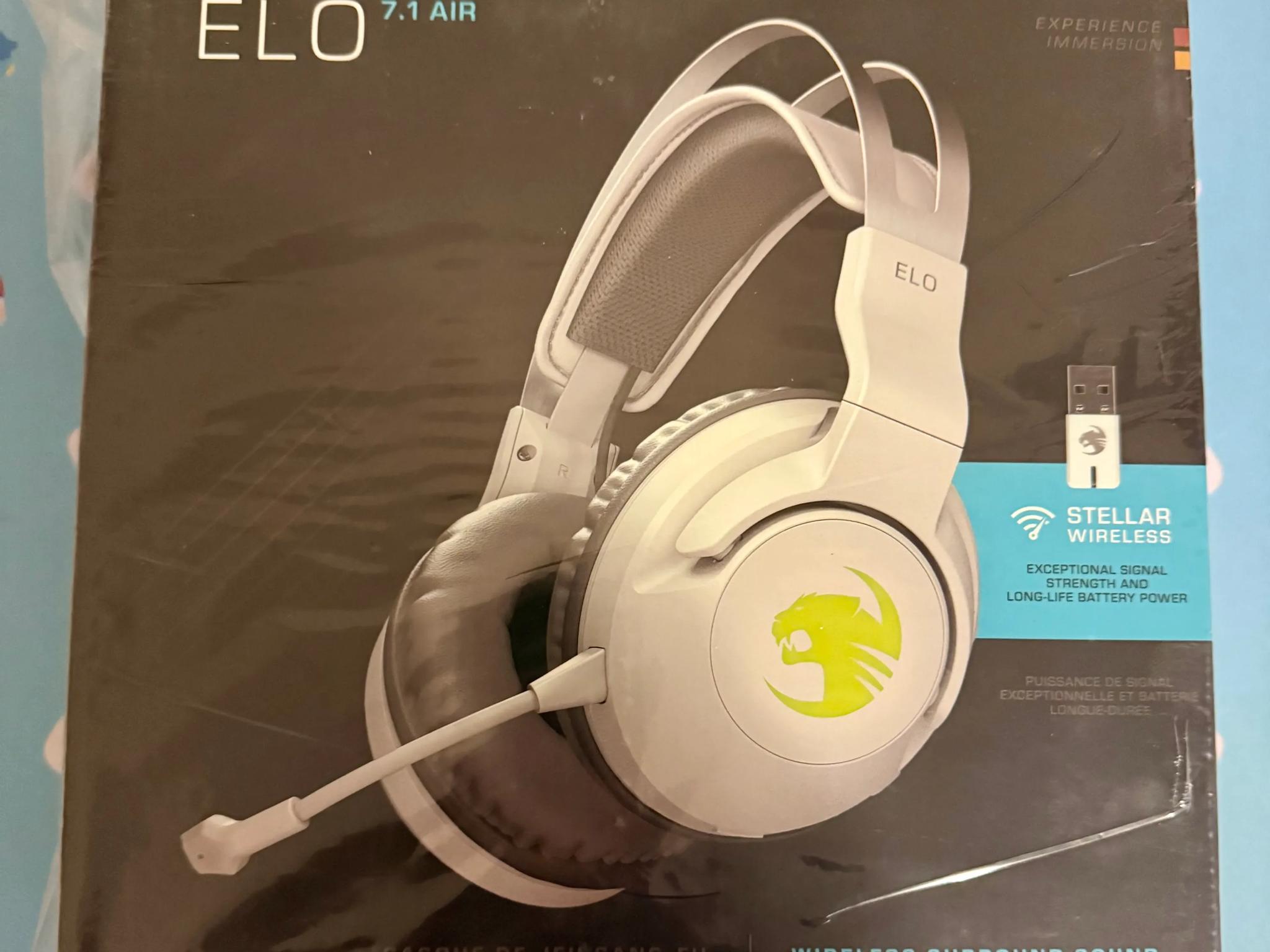 (New) ROCCAT Elo 7.1 Air PC Wireless Gaming Headset