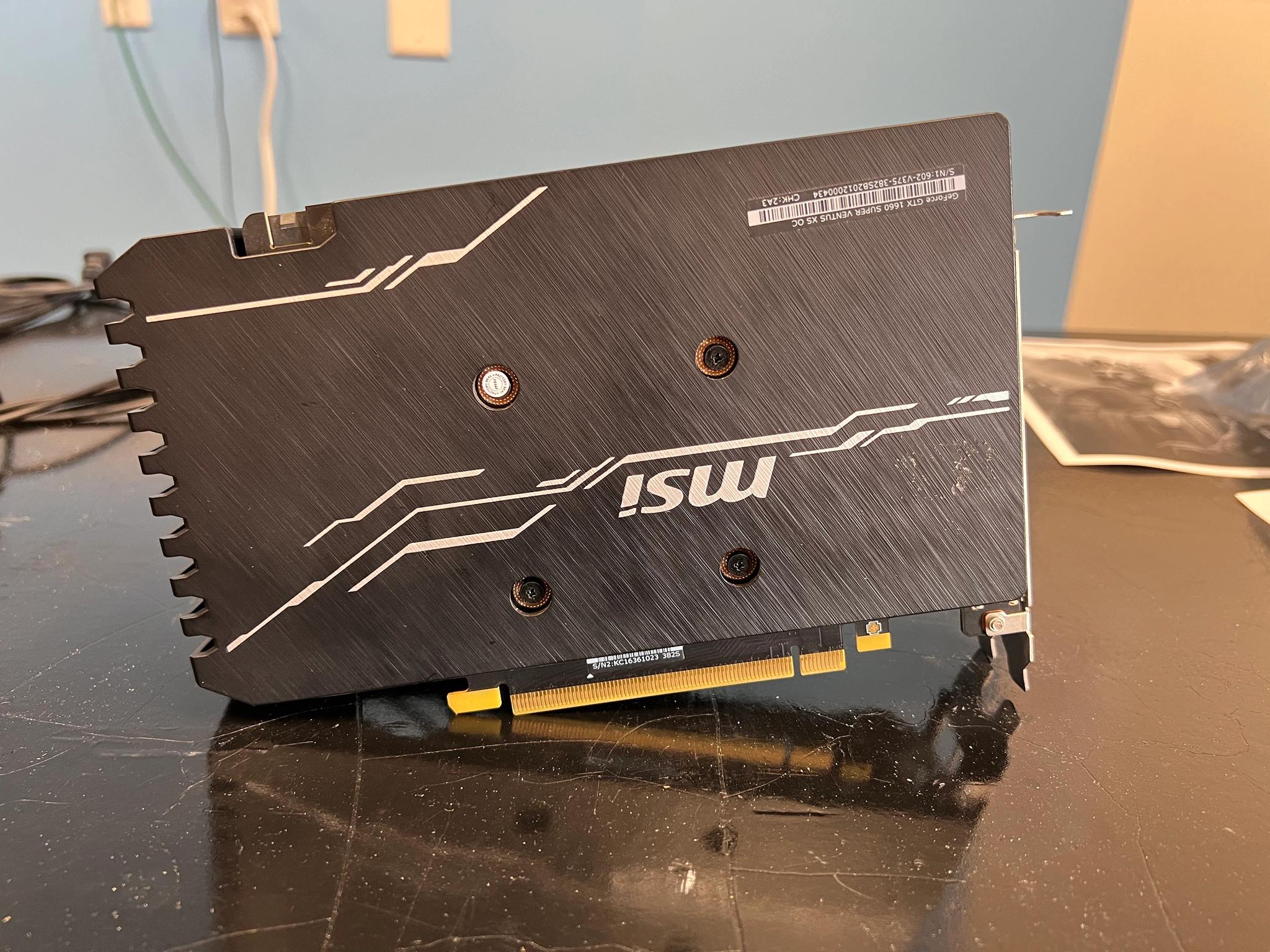 MSI 1660 Super Ventus XS OC