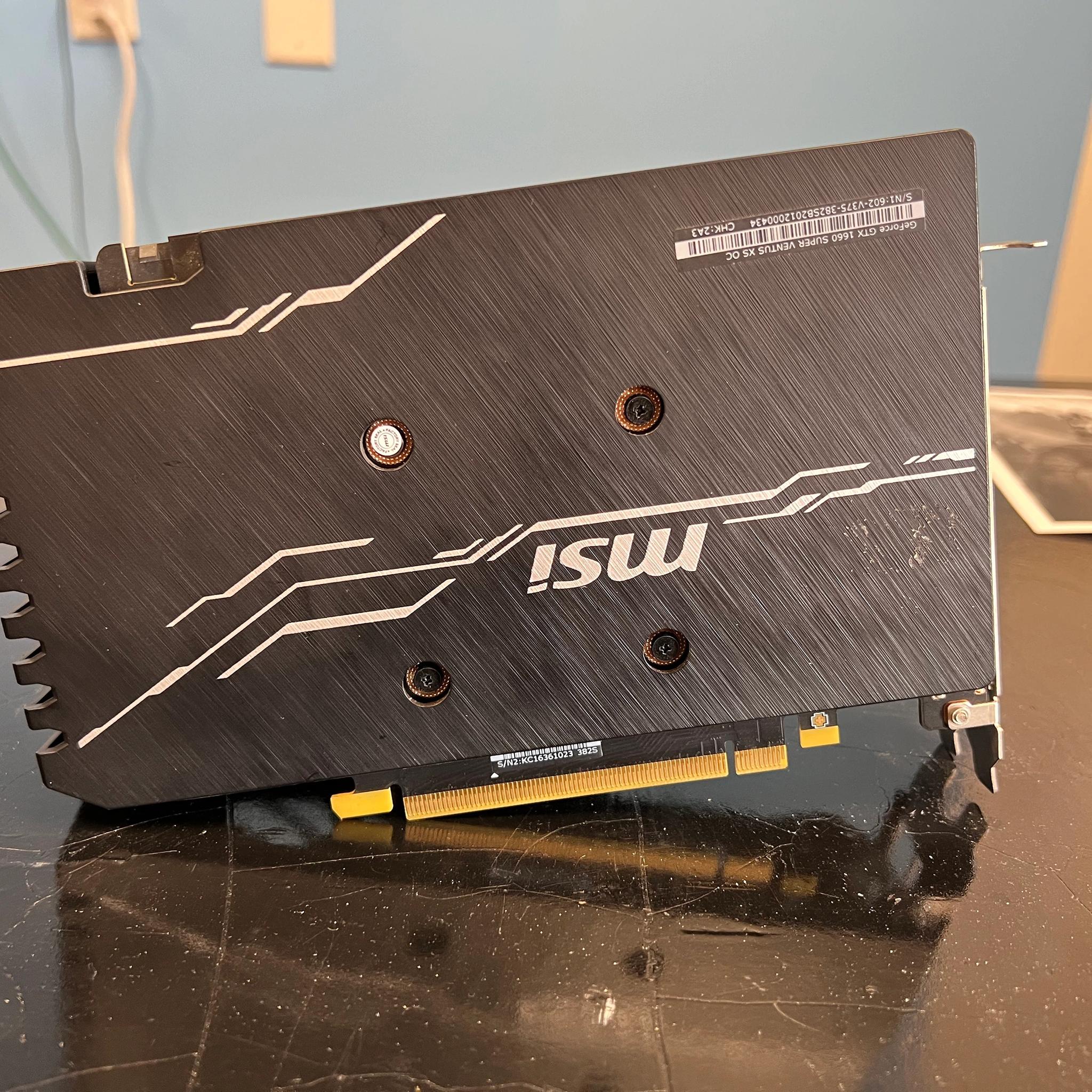 MSI 1660 Super Ventus XS OC