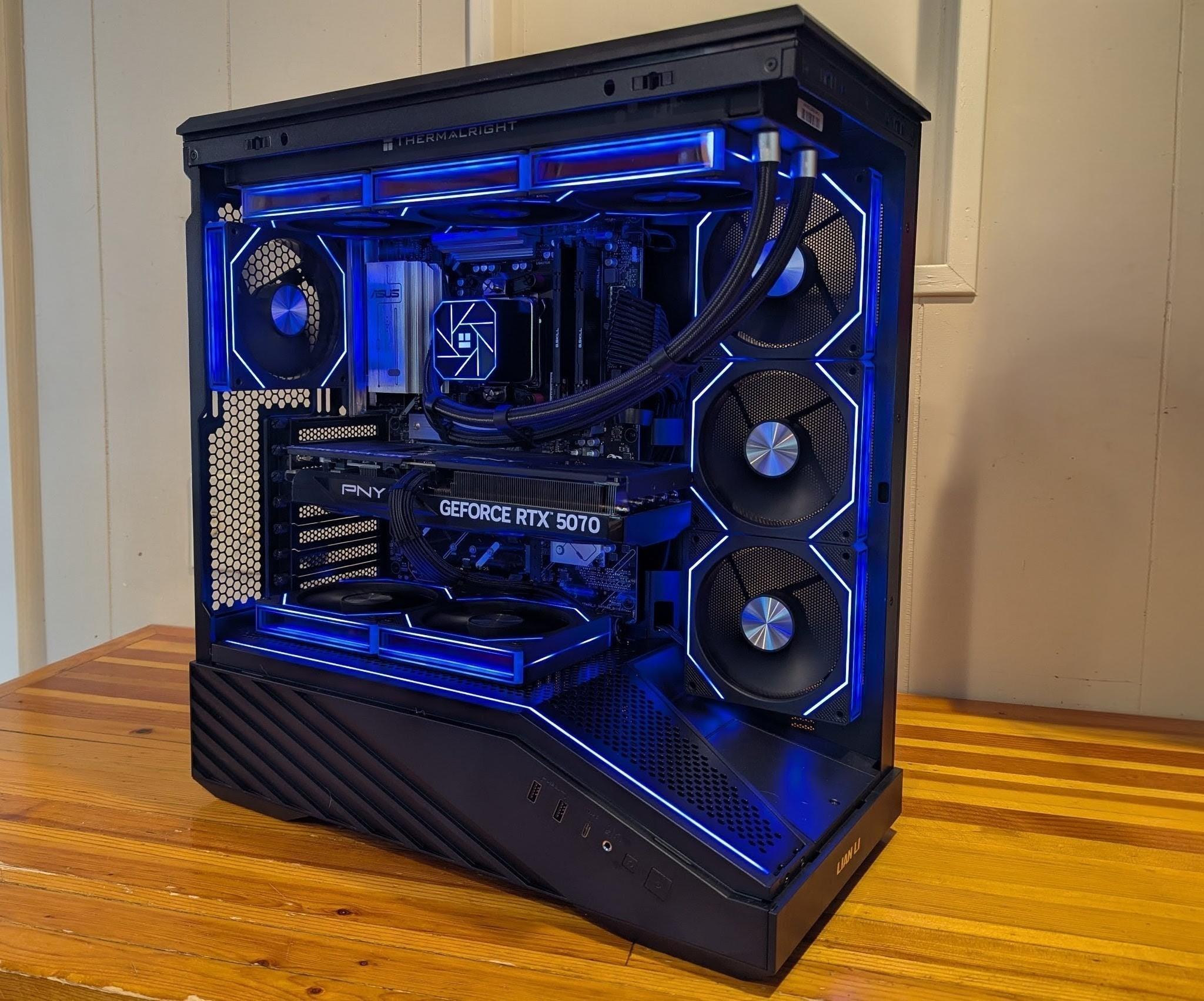 🖤 Ryzen 5 9600X | RTX 5070 | 32GB DDR5 | 1440p Gaming PC 🖤