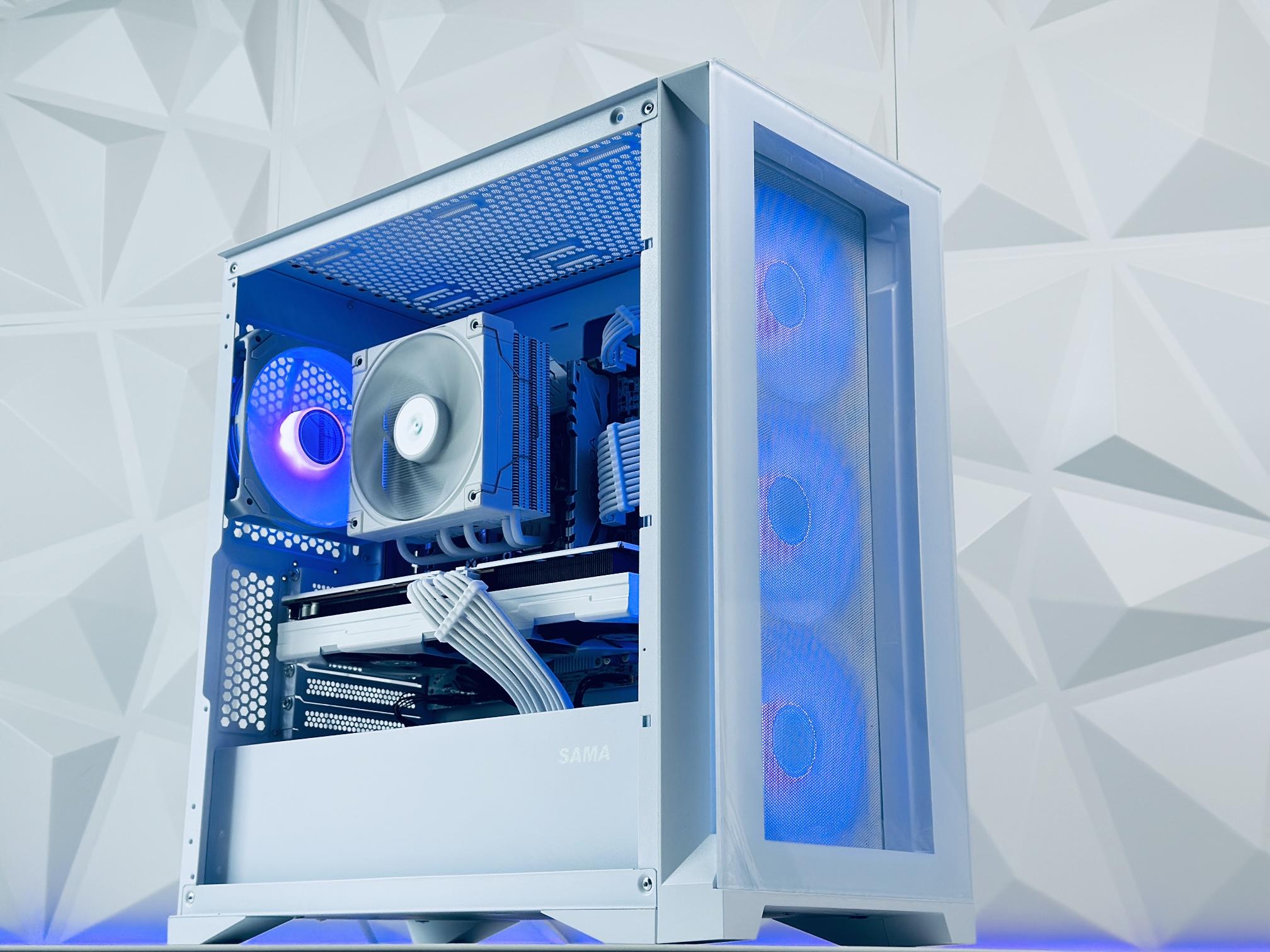 🤍🏔️Alaska🏔️❄️Gaming PC❄️AMD RX VEGA 56 8GB❄️Intel i7 5820K 6 core❄️16GB DDR4❄️500GB NVME SSD