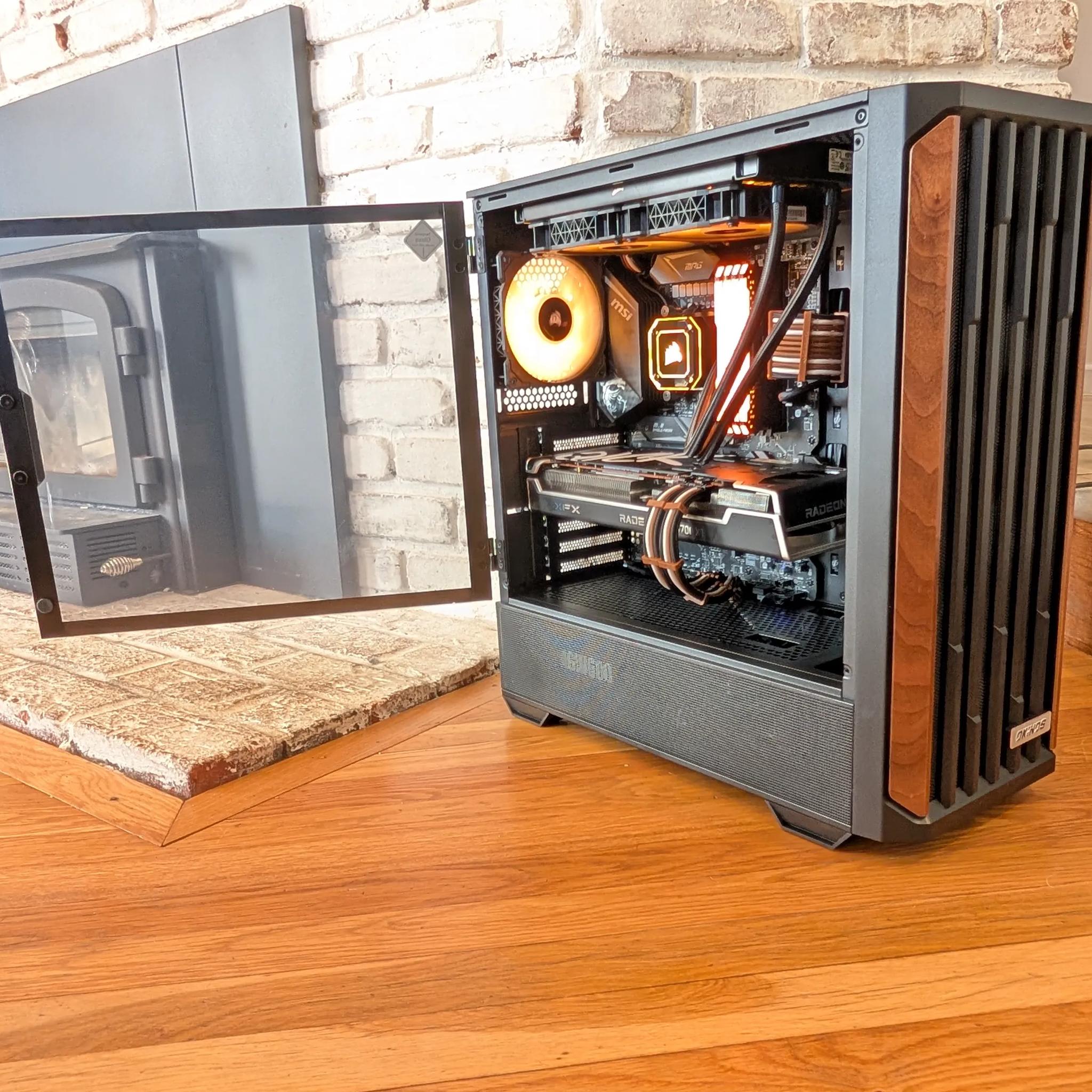 MIDNIGHT TIMBER - Gaming PC - Intel I5-11600K - AMD Radeon RX 6700XT
