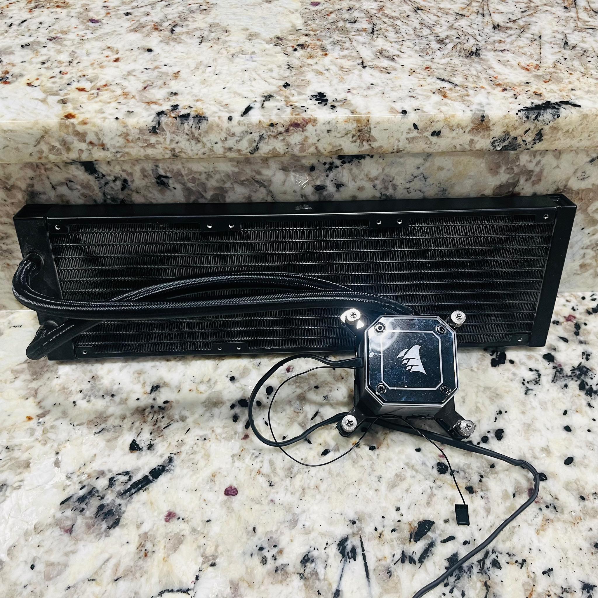 Corsair LGA 1200 Only Cooler "No Fans Included"