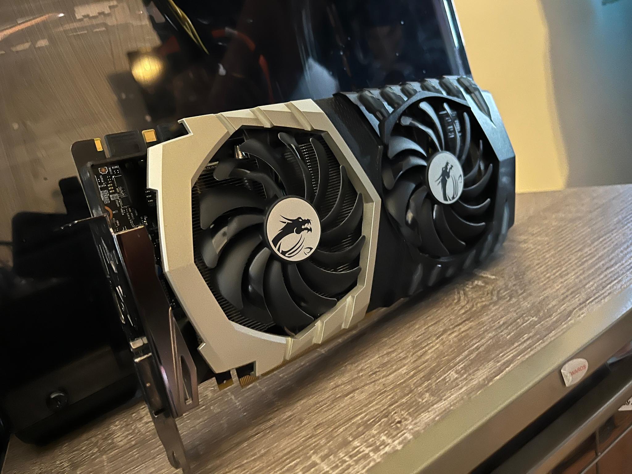 Nvidia GeForce 1070ti from MSI