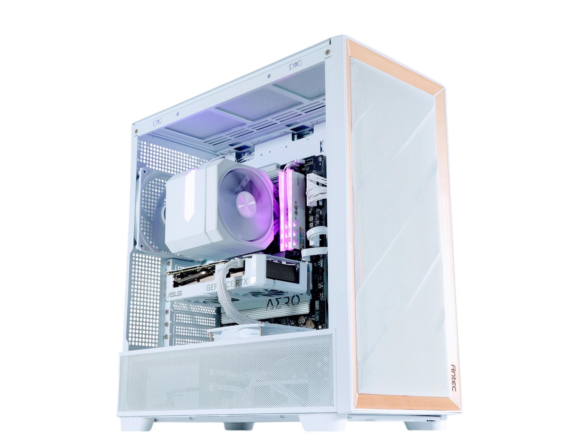 🤍🪵Extreme Gaming PC🕯️Nvidia RTX 4070 Super 12GB🕯️Intel 13600KF 14 core🕯️32GB DDR5 Ram🕯️1TB SSD