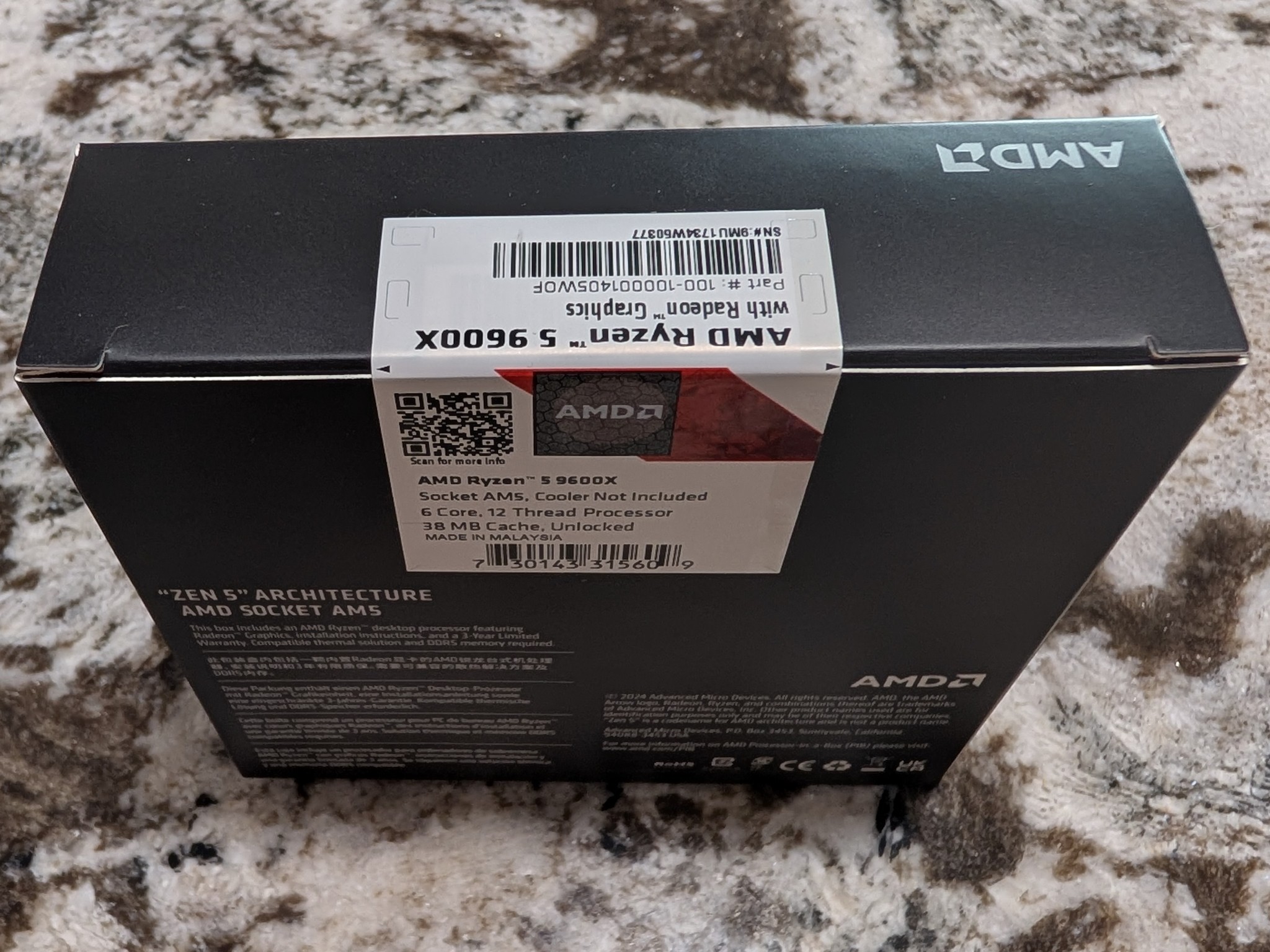 AMD Ryzen 5 9600X (NEW!)