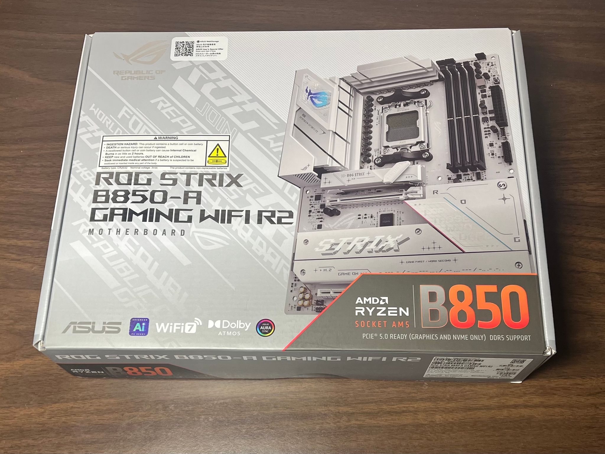 ROG STRIX B850-A Gaming WiFi | 16GB DDR5 6000 | Brand New!!!