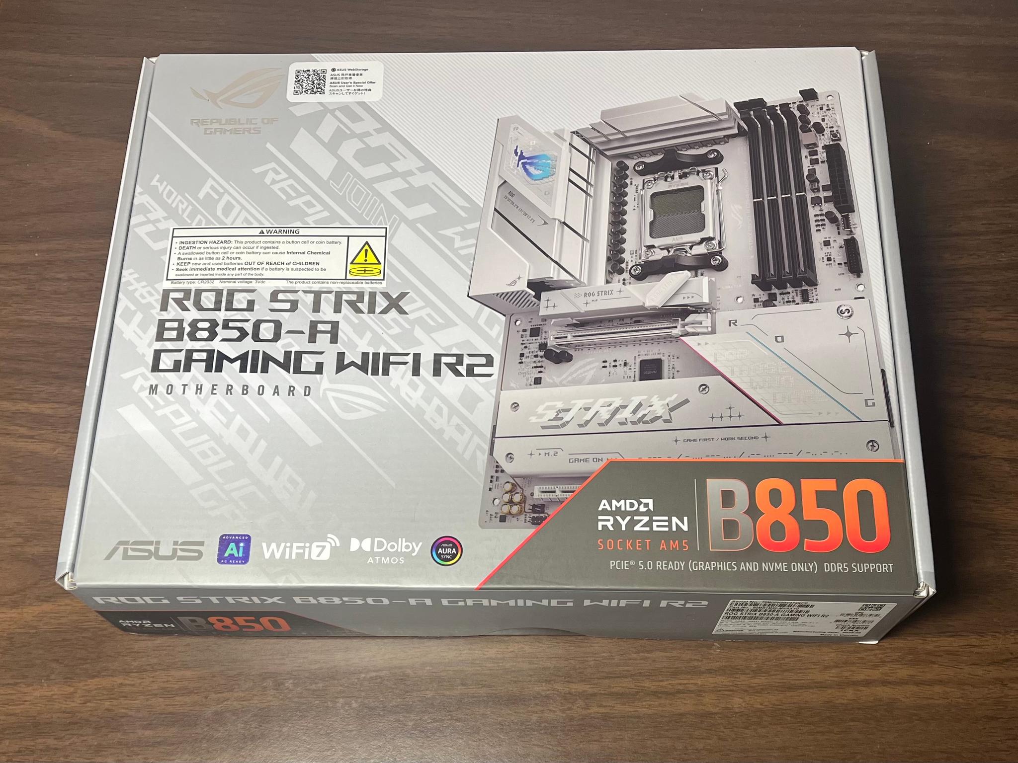 ROG STRIX B850-A Gaming WiFi | 16GB DDR5 6000 | Brand New!!!