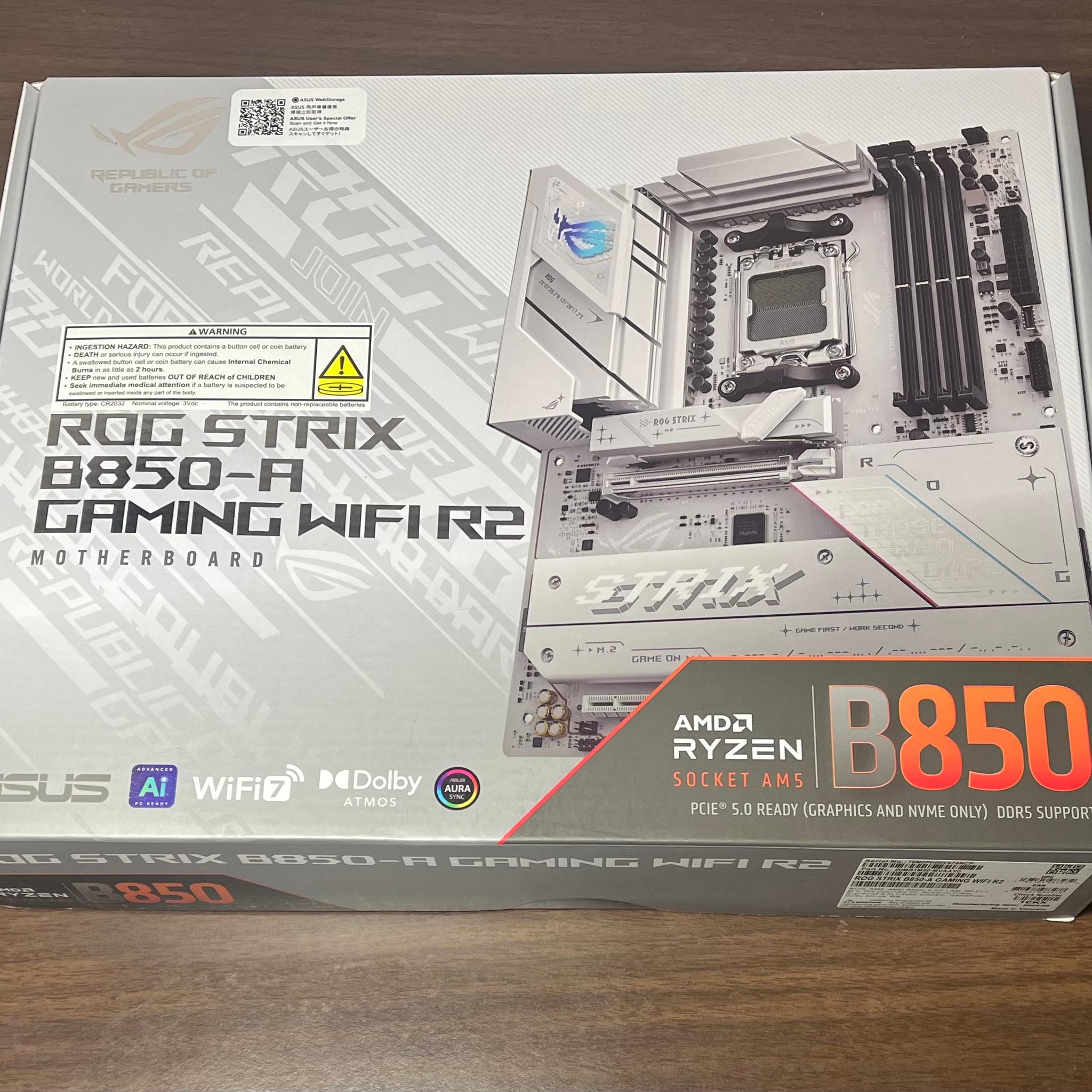 ROG STRIX B850-A Gaming WiFi | 16GB DDR5 6000 | Brand New!!!
