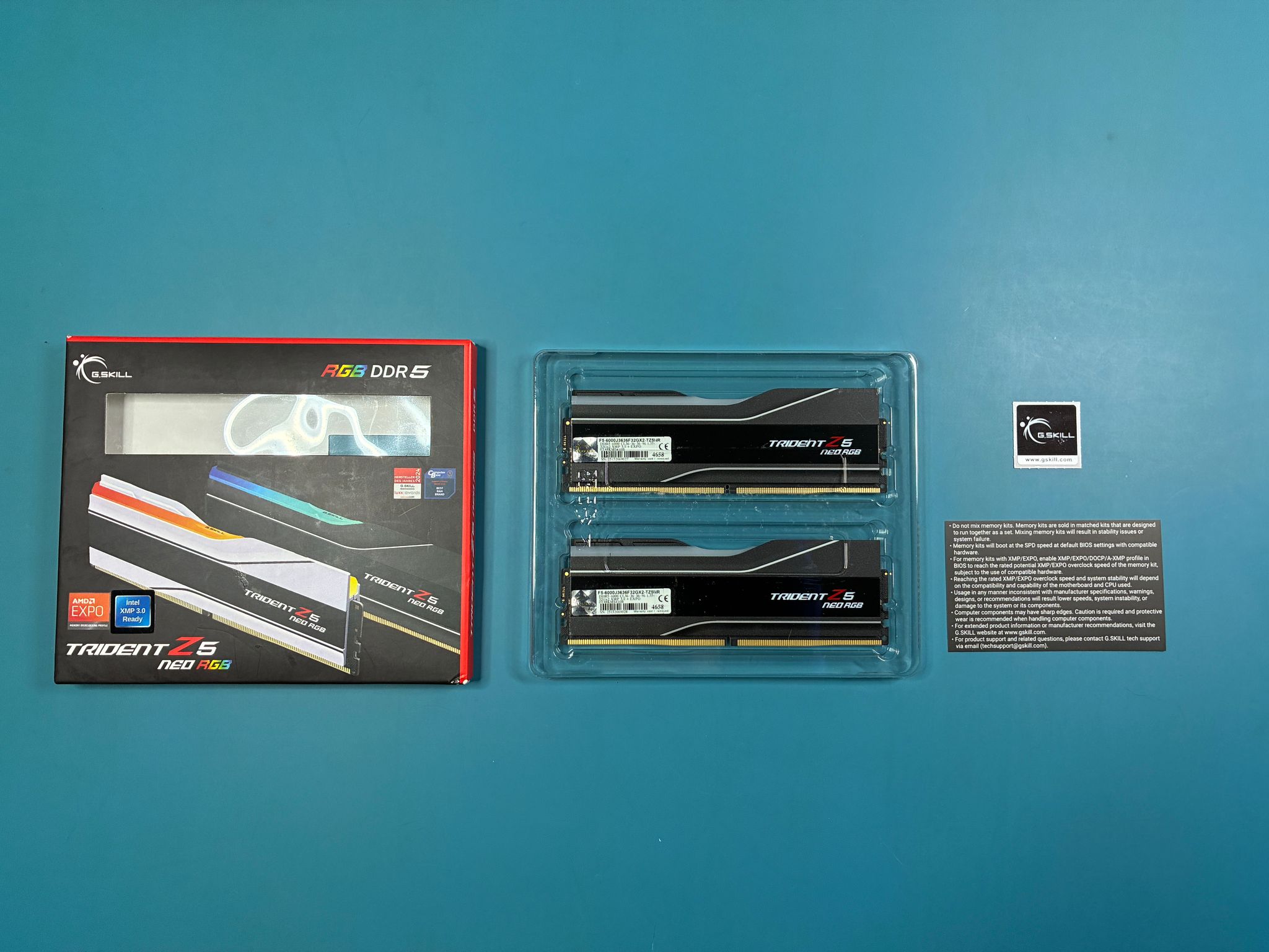 G.SKILL Trident Z5 Neo RGB DDR5 64GB Kit (Memory)