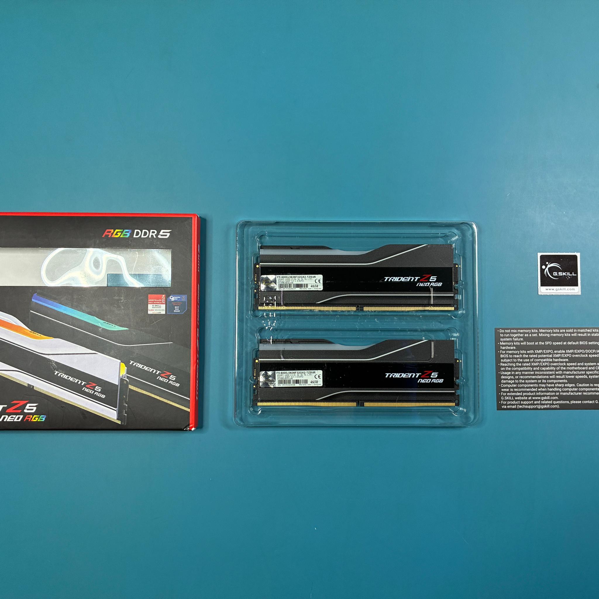 G.SKILL Trident Z5 Neo RGB DDR5 64GB Kit (Memory)