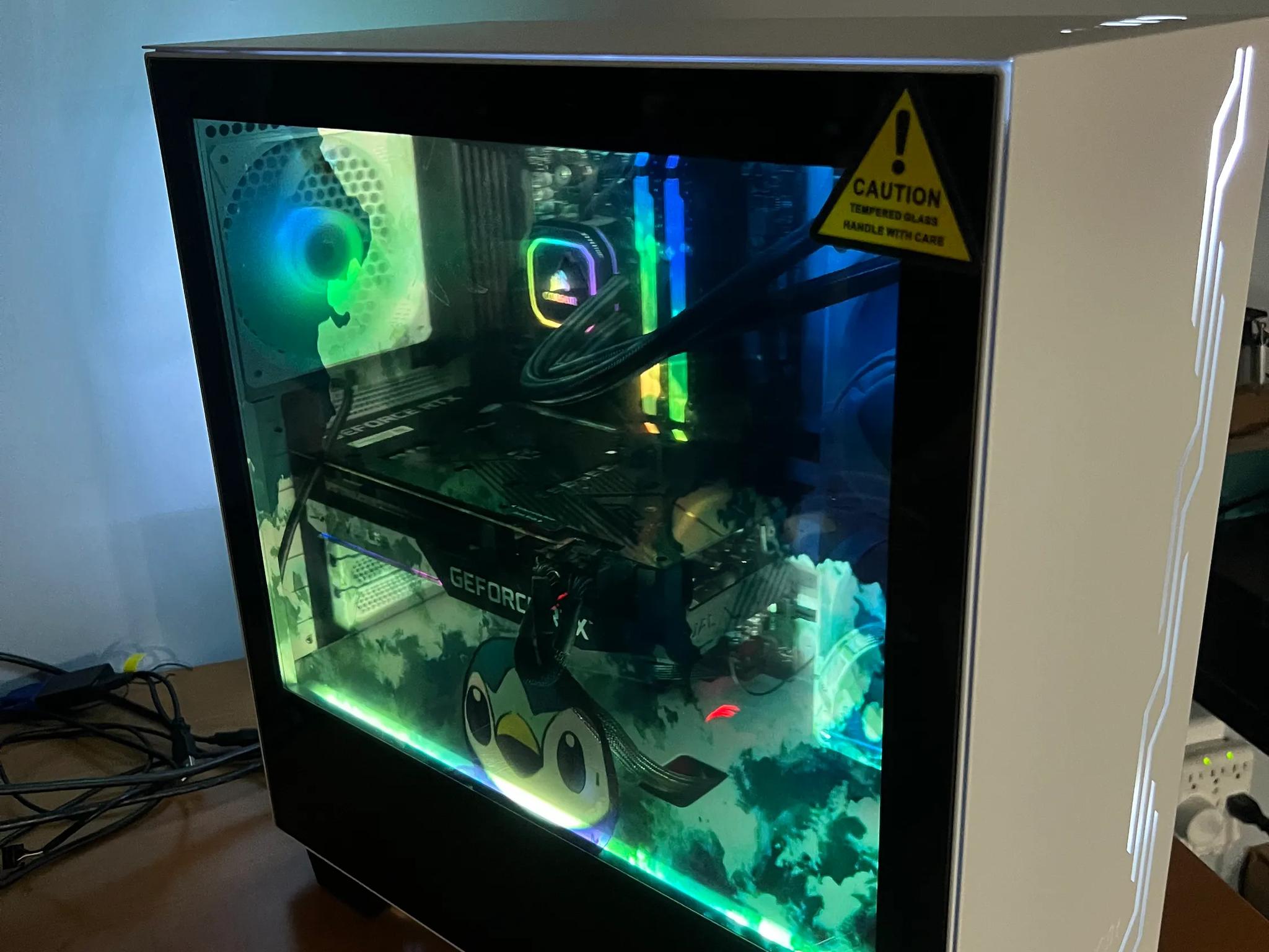 Snowblind Build Ryzen 7 5800x RTX 3070