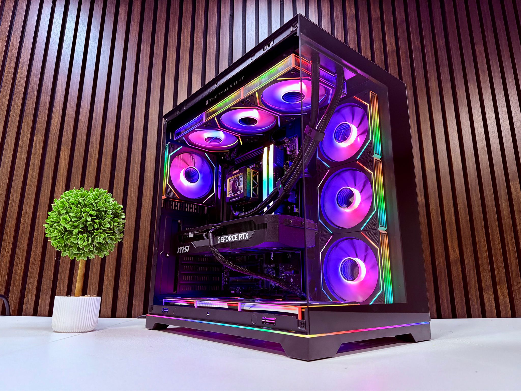 RTX 5080| Ryzen 9850X3D | 32GB DDR5 | 2TB M.2 | 1000W Gold PSU | LCD AIO | Windows 11 Pro