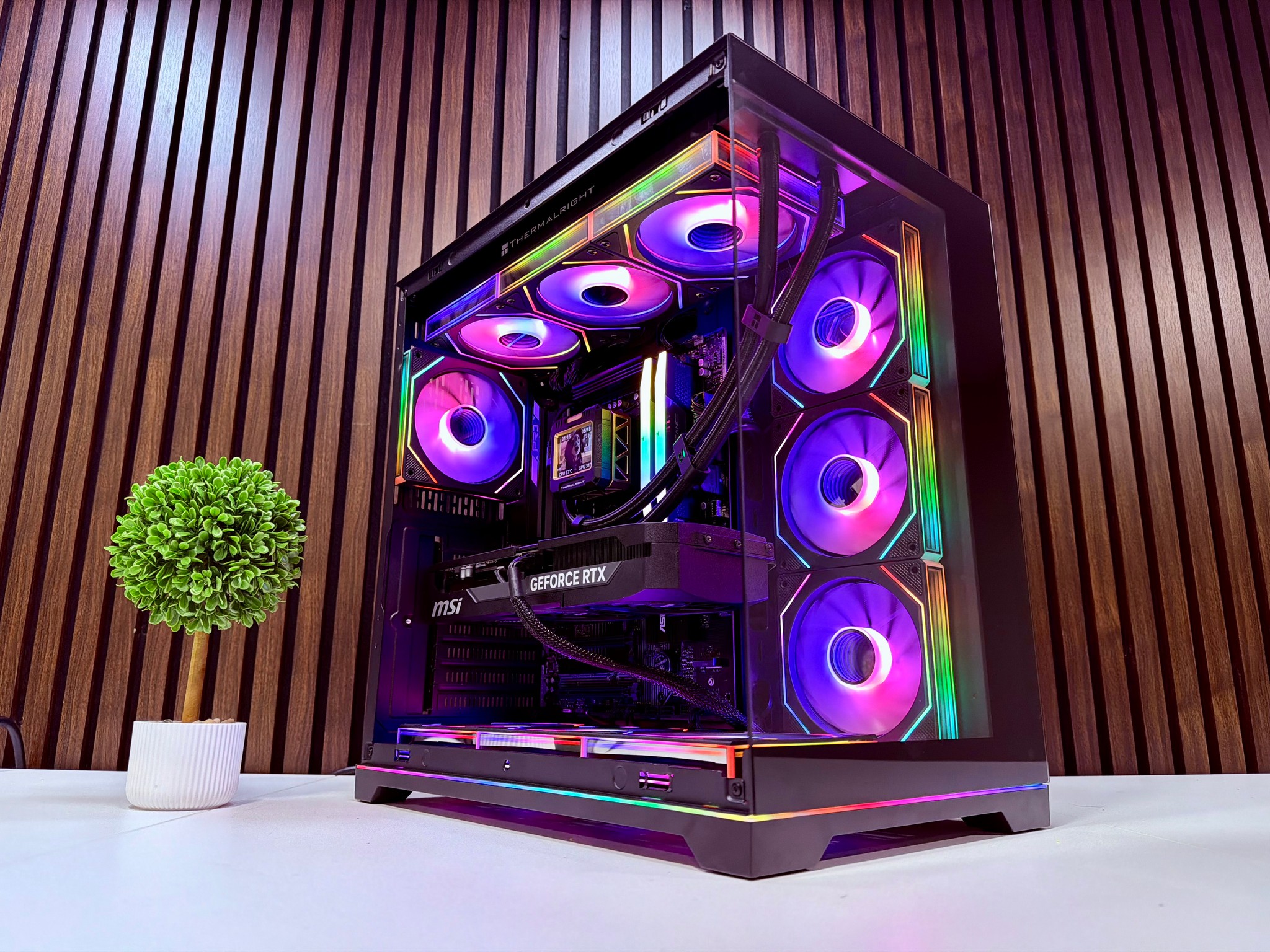 RTX 5080| Ryzen 9850X3D | 32GB DDR5 | 2TB M.2 | 1000W Gold PSU | LCD AIO | Windows 11 Pro