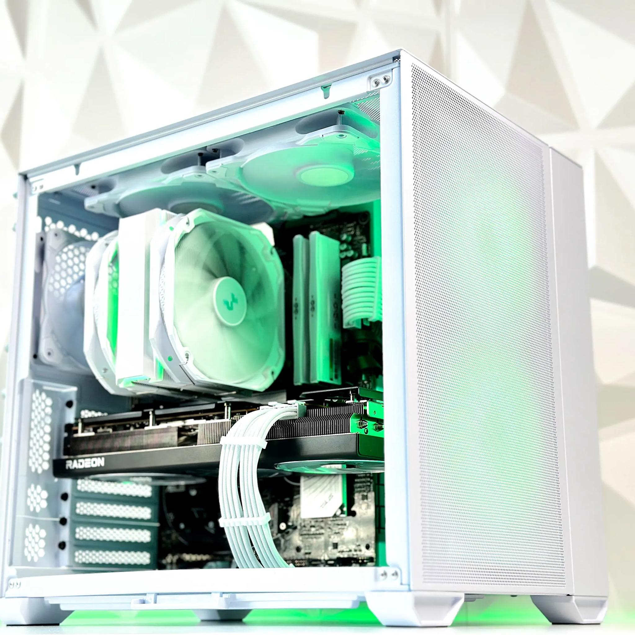 ❄️ 🥶🥇Extreme Gaming PC❄️AMD RX 7800 XT 16GB❄️AMD Ryzen 5 7500F❄️32GB DDR5❄️1TB NVME