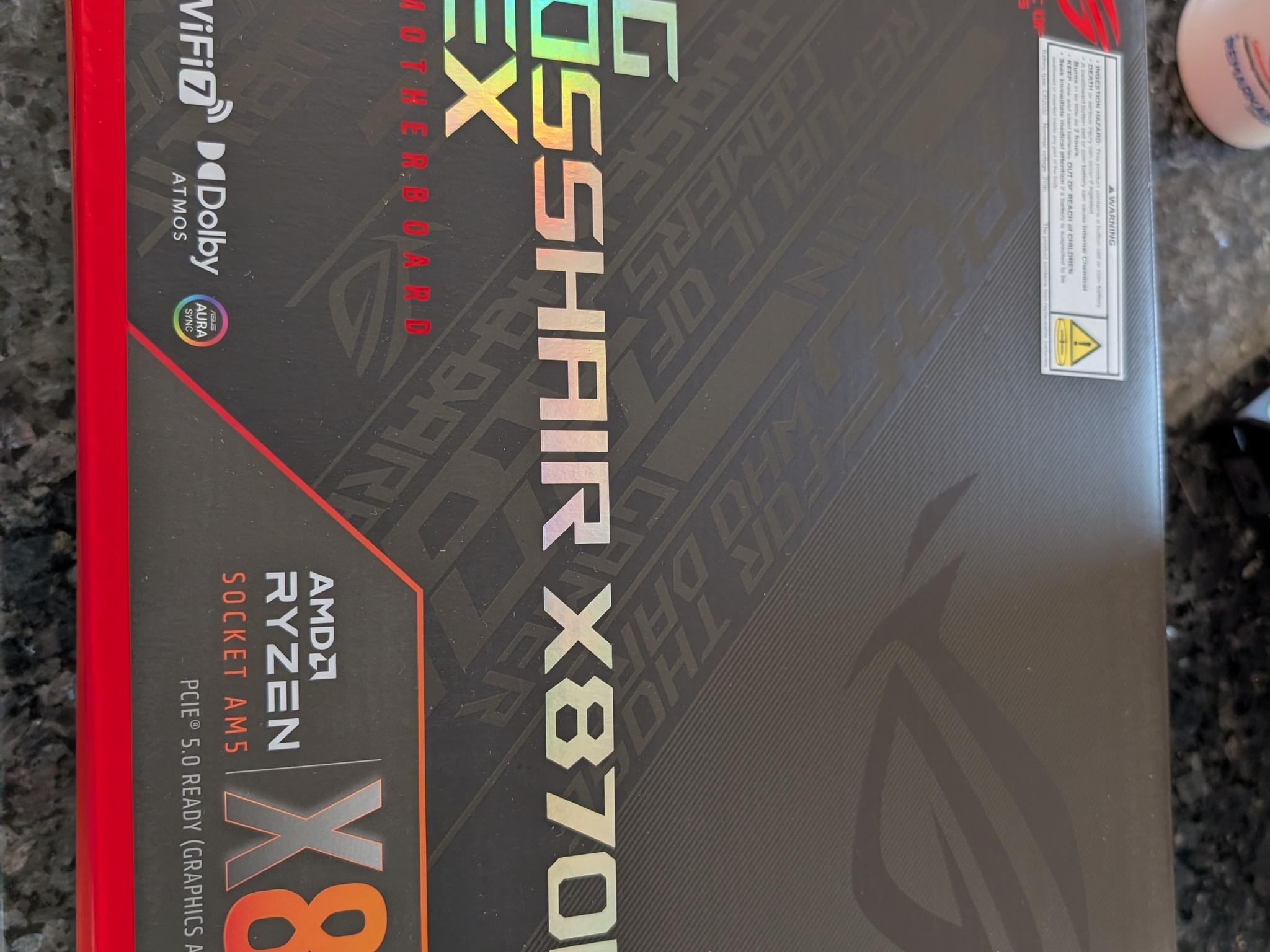 🔴 BRAND NEW 🔴 ASUS ROG Crosshair X870E APEX - Ultimate OC Motherboard AMD AM5 ATX Wi-Fi 7