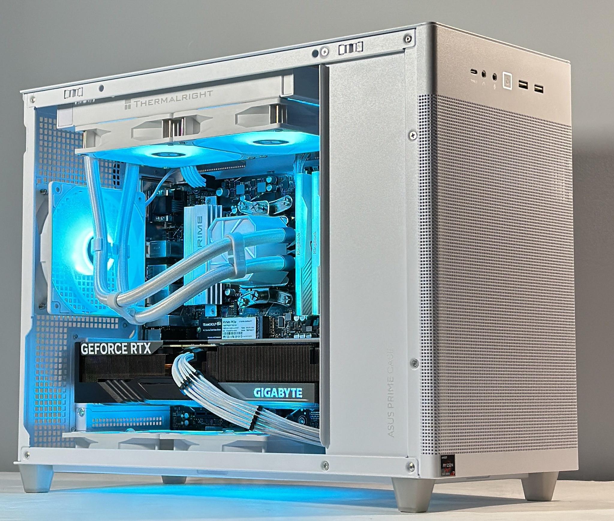 🧊High End Desktop Gaming PC🧊 |Nvidia RTX 4070 |AMD Ryzen 7 7700x |32GB RAM |1TB |WIN11 |WIFI|