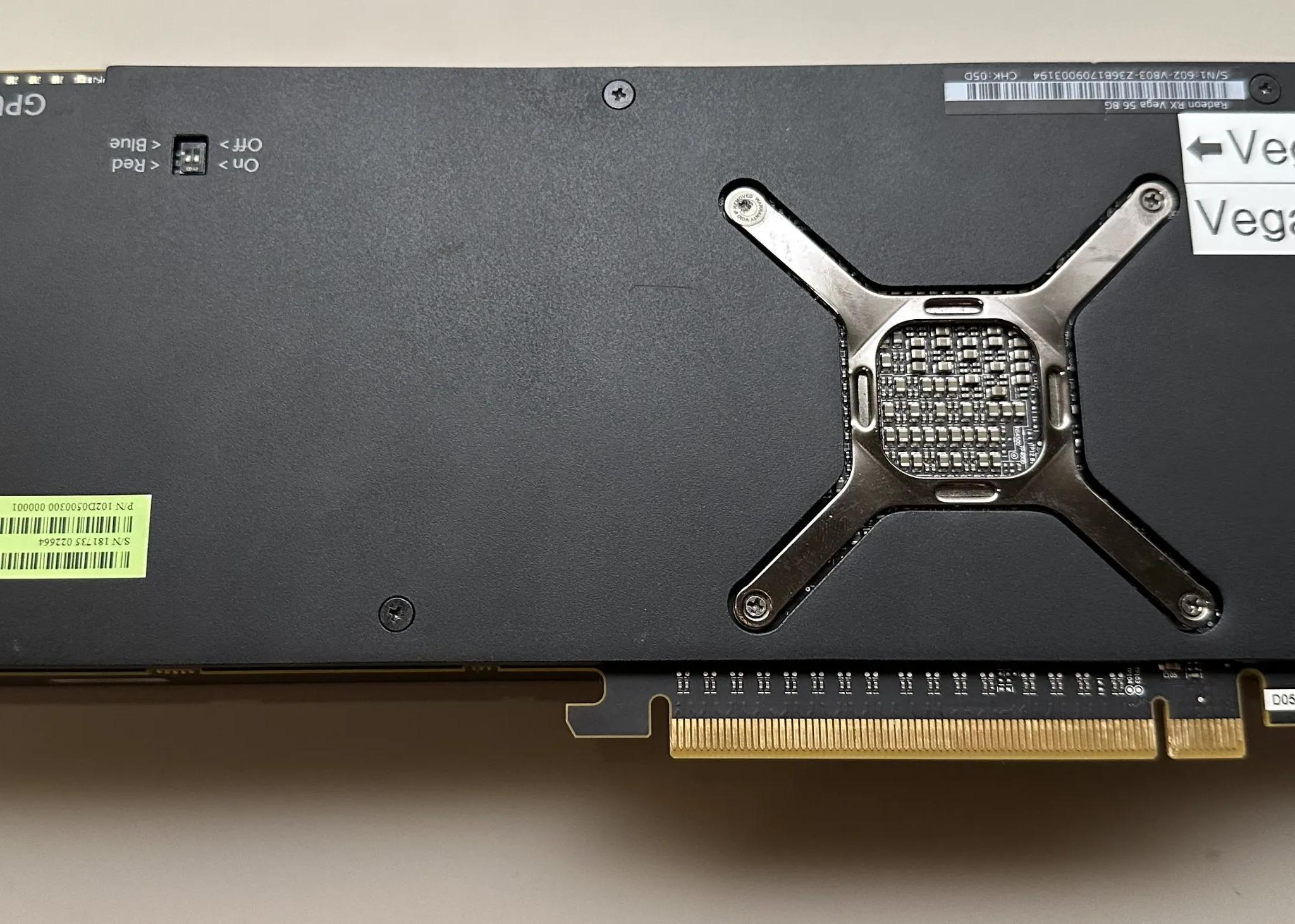 AMD MSI RX Vega 56 8GB - Has Vega 64 Bios