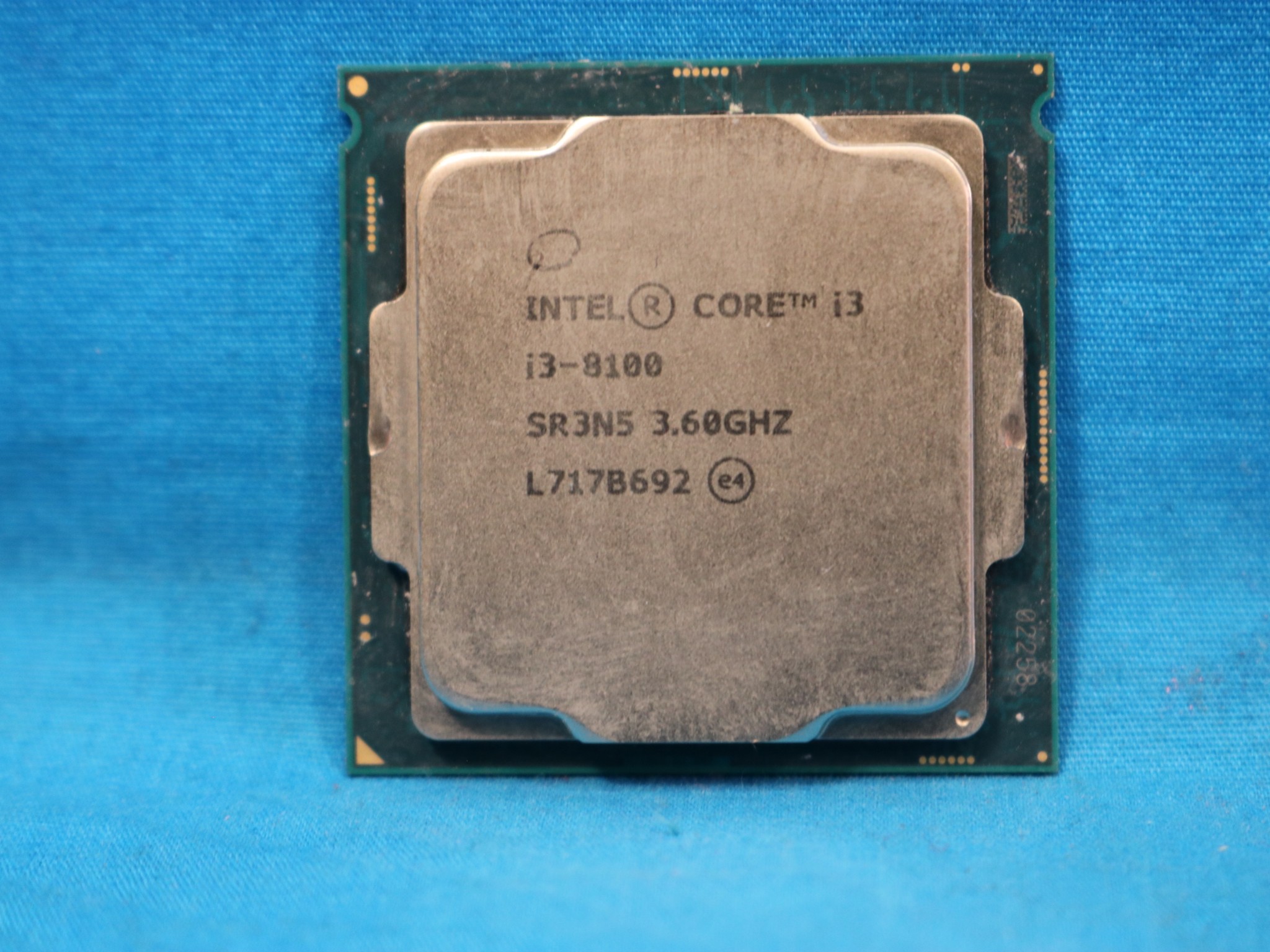 i3-8100 3.6Ghz 1151 Socket Quad Core CPU Processor Intel Core i3 8th Gen