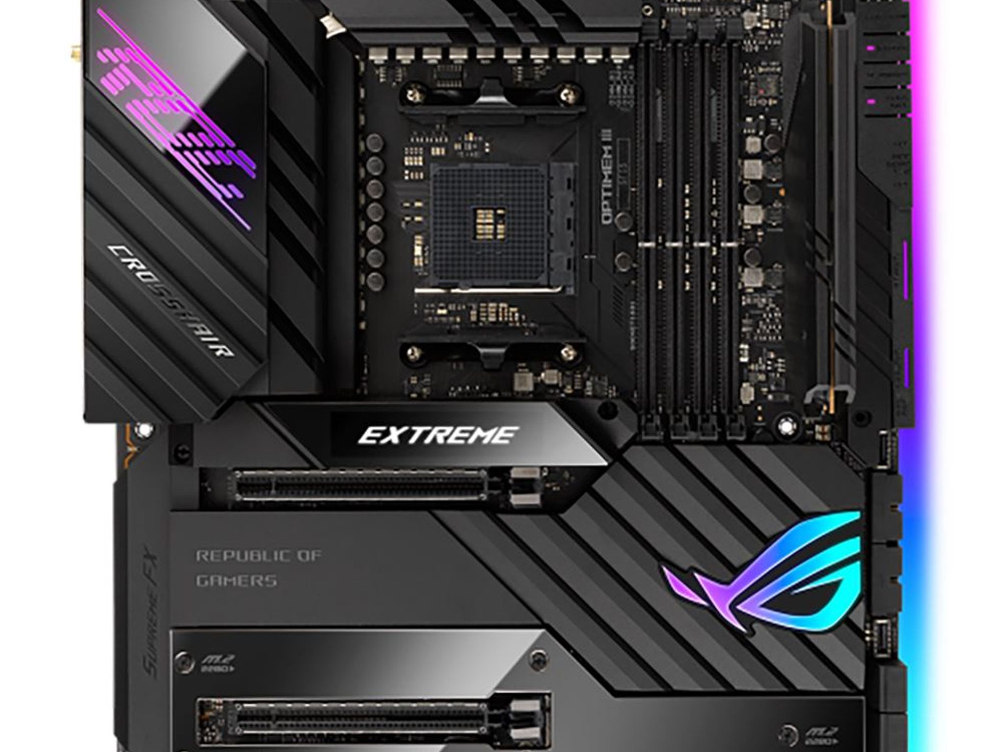 ASUS ROG CROSSHAIR VIII EXTREME AMD X570 AM4 DDR4 E-ATX Desktop Motherboard