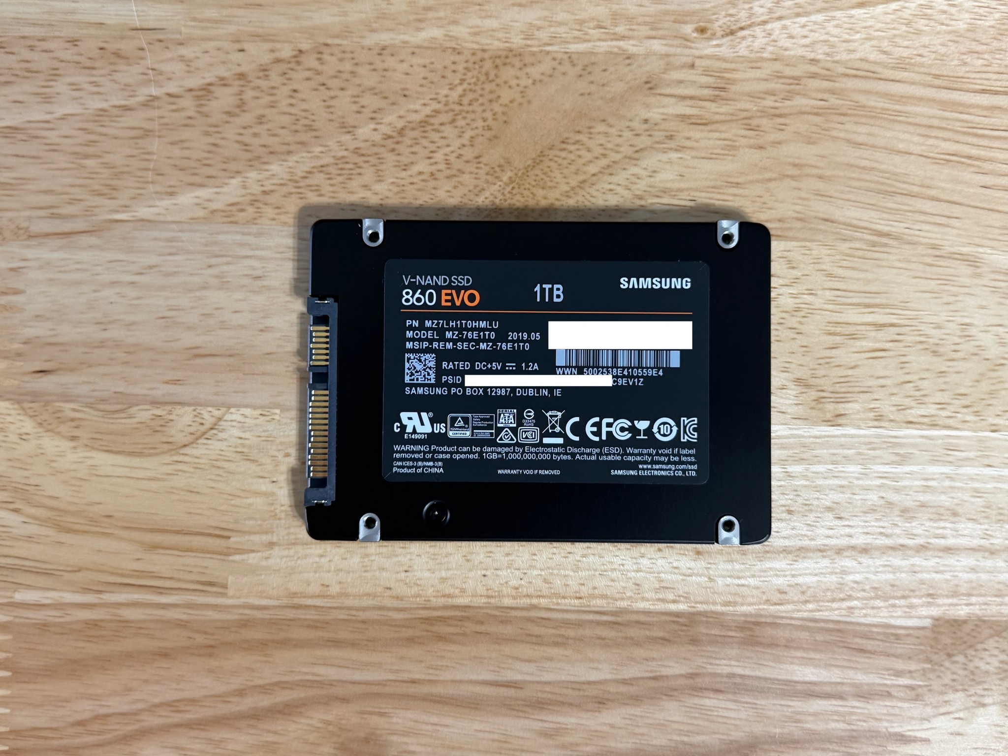 Samsung 860 EVO 1TB