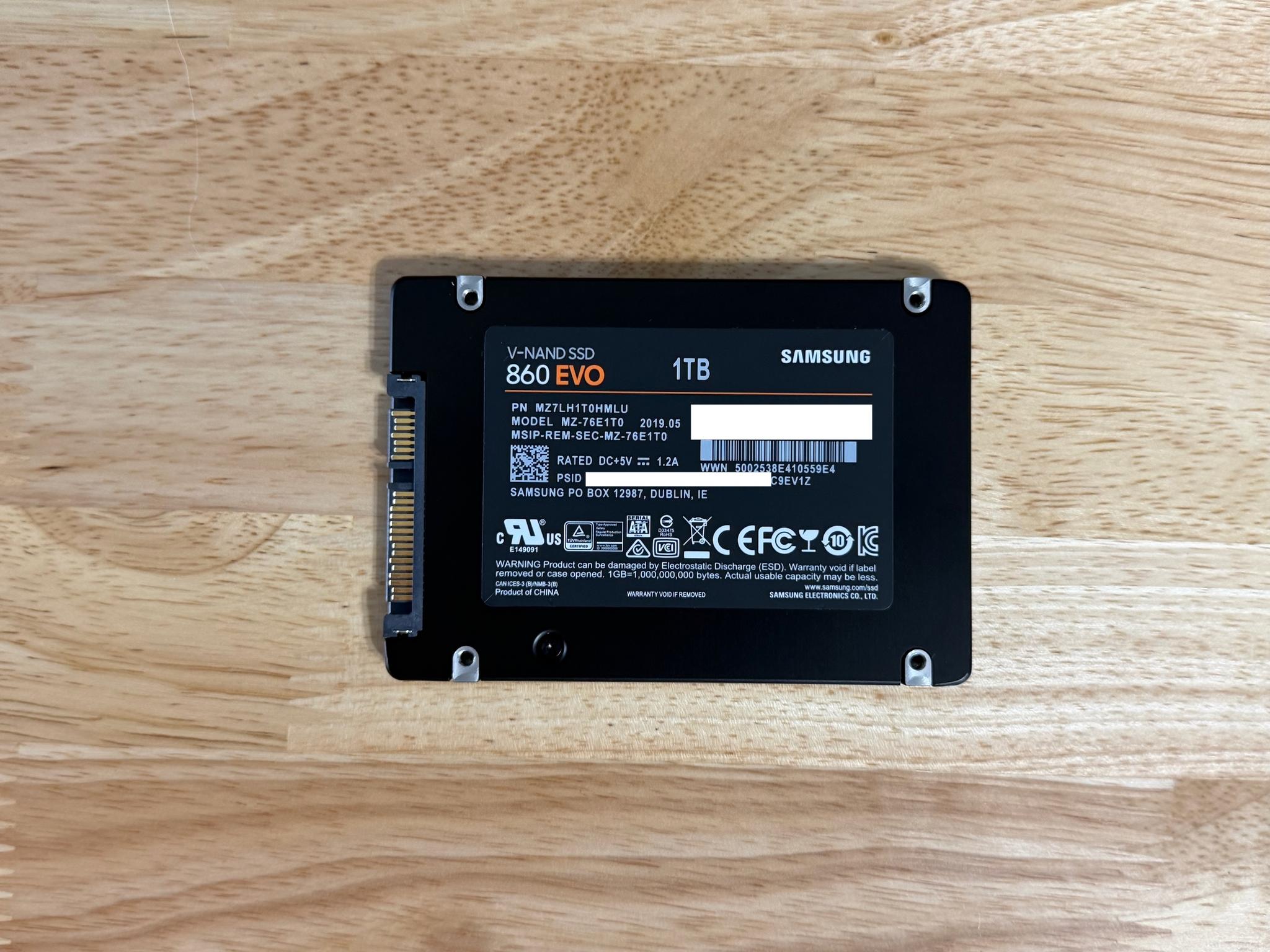 Samsung 860 EVO 1TB