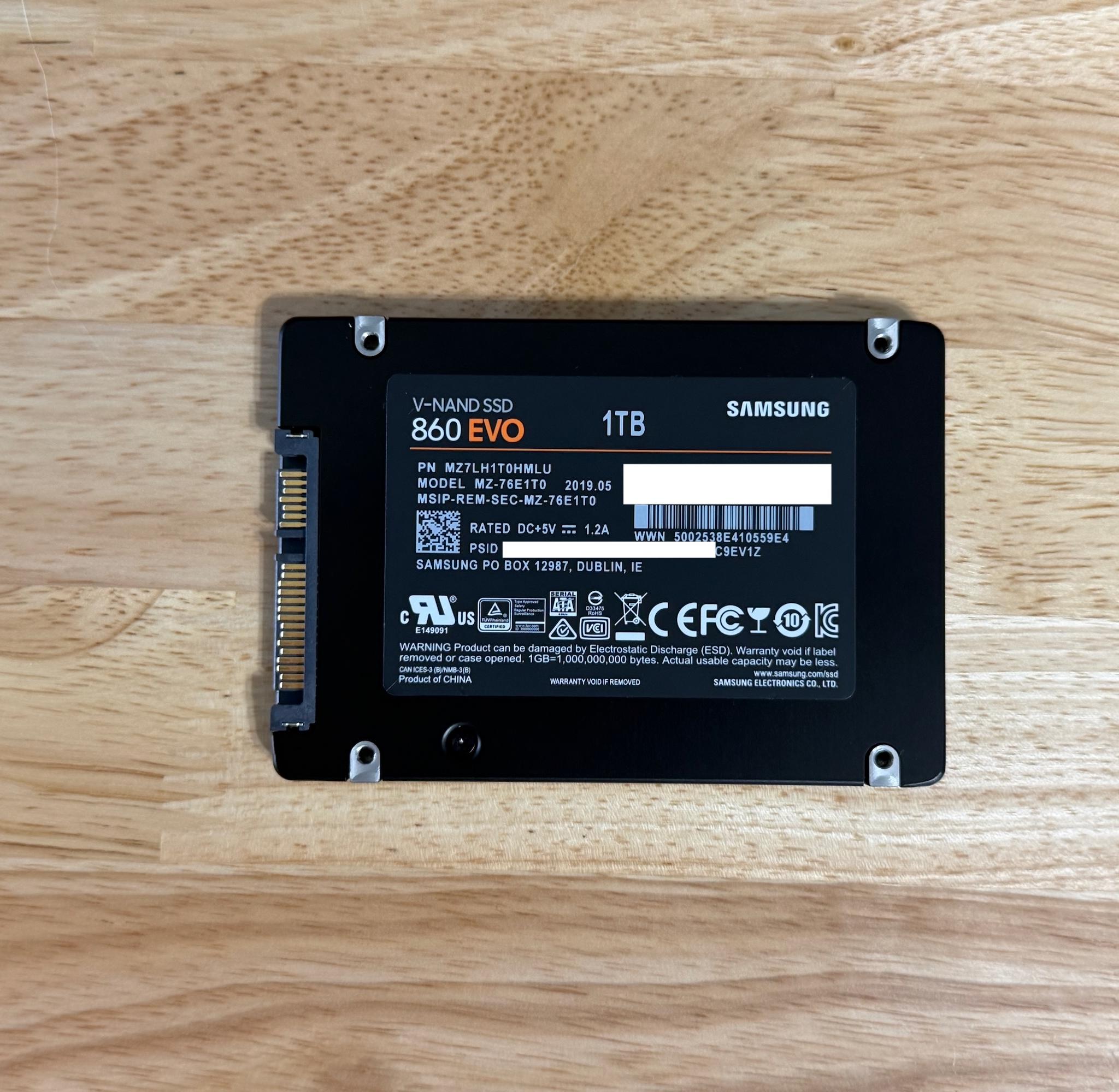 Samsung 860 EVO 1TB