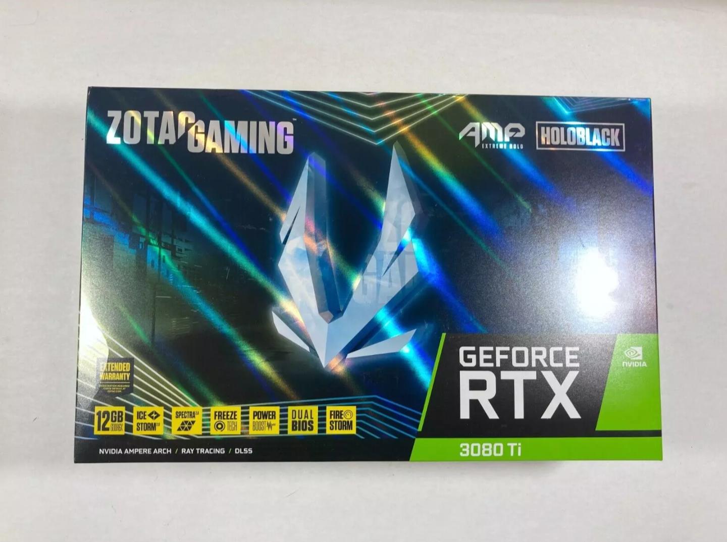 Zotac 3080 Ti Amp Extreme Halo