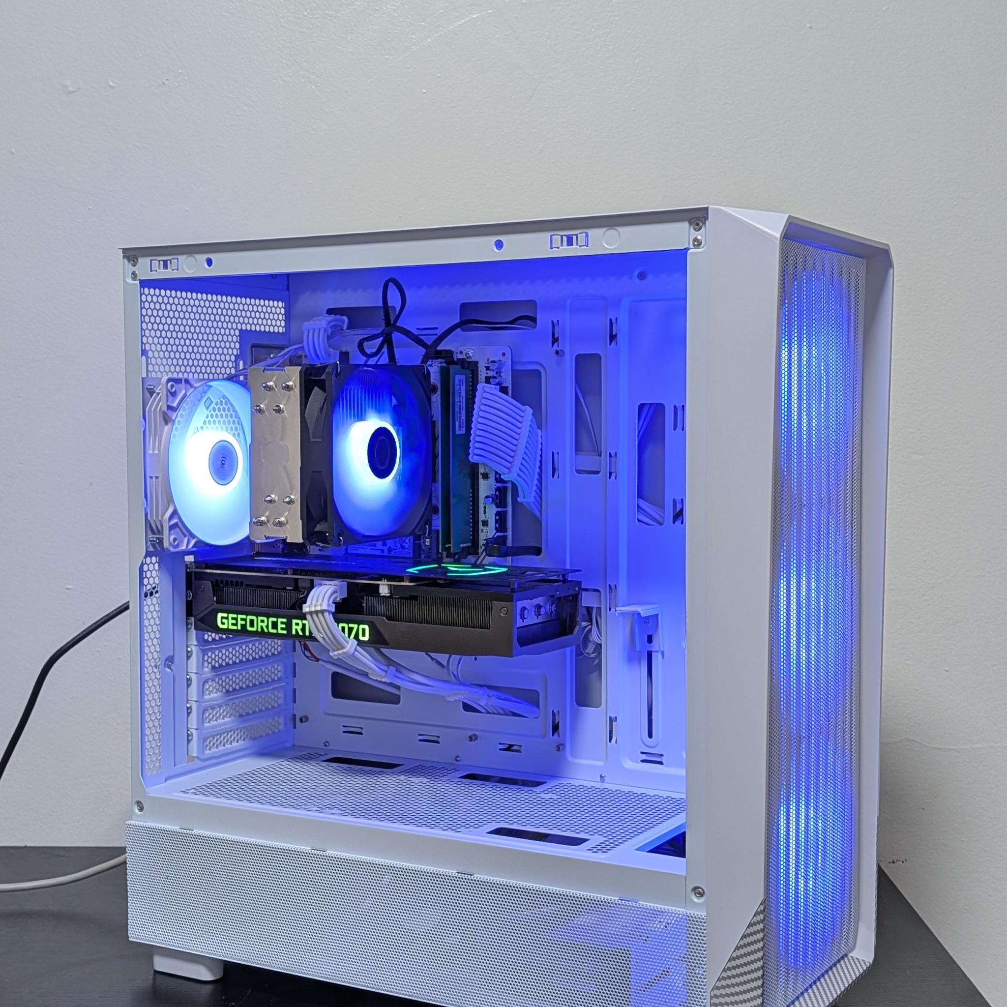 RTX 3070 8GB | Ryzen 5 3600 | 16GB DDR4 | 2TB HDD + 128GB SATA M2 SSD | Win 11 | Custom Gaming PC