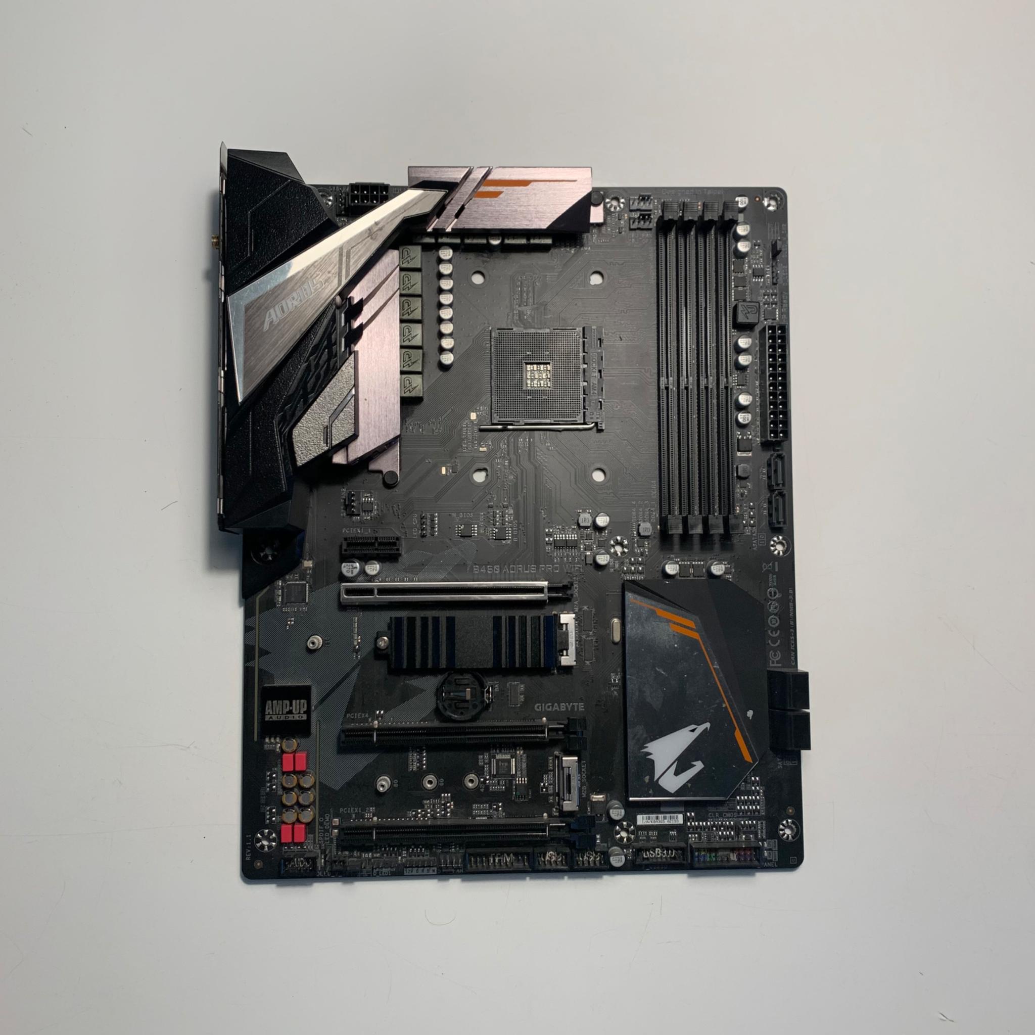 2 B450 Motherboards - FOR PARTS!!!