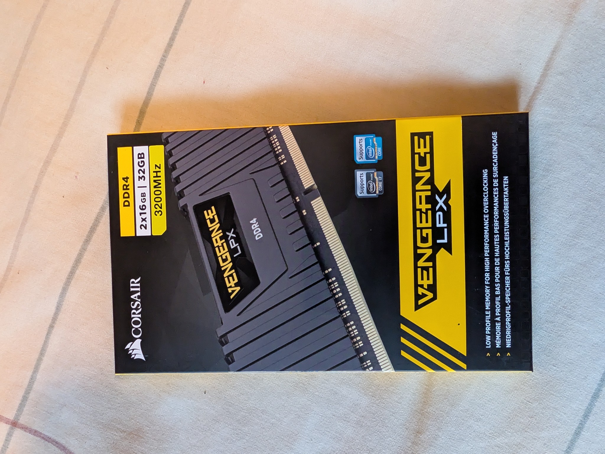 [BRAND NEW SEALED] Corsair Vengeance LPX 32GB (2x16GB) DDR4 3200MHz CL16 | Black