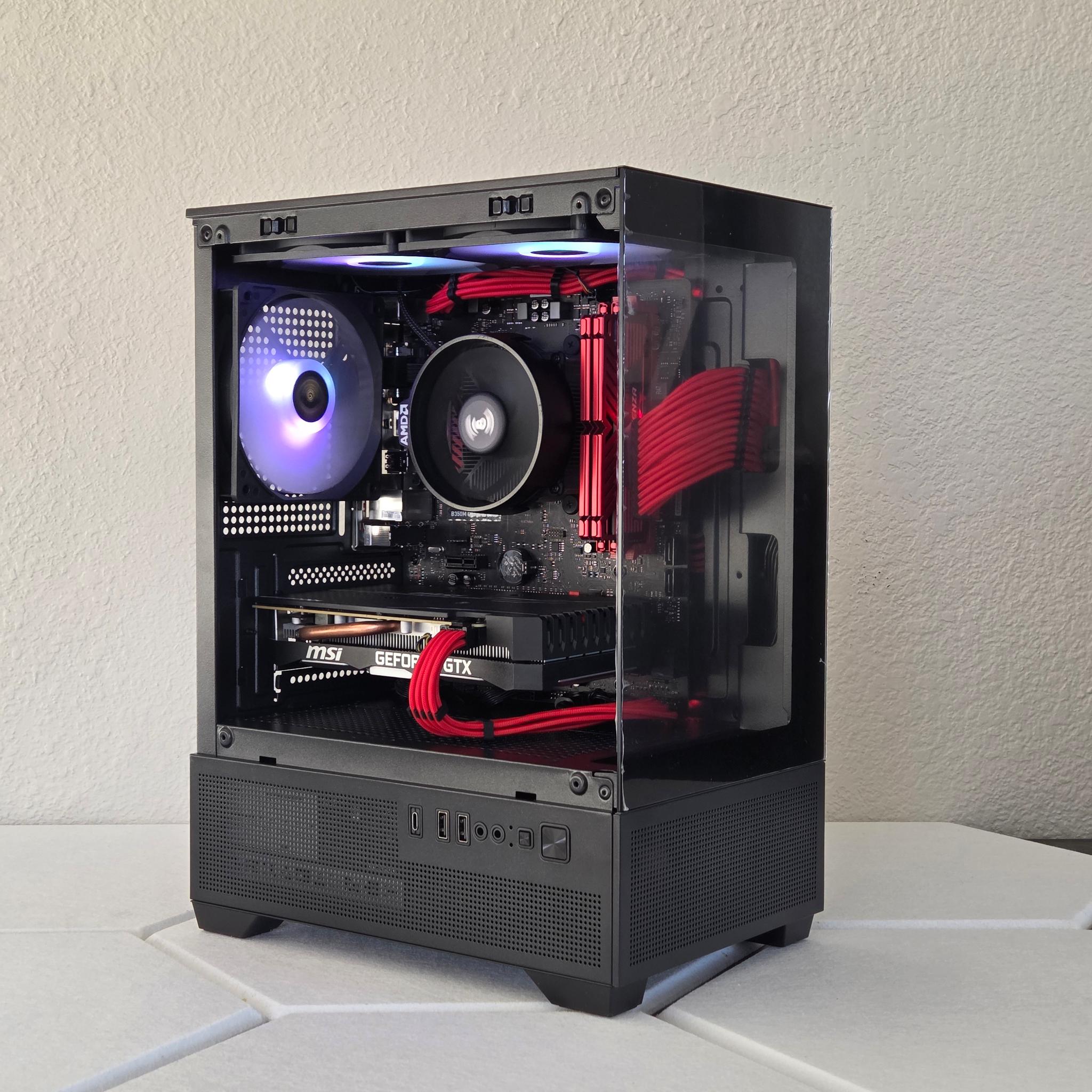 Red Riot | Budget Red-Themed Gaming PC ❤️🔴❤️