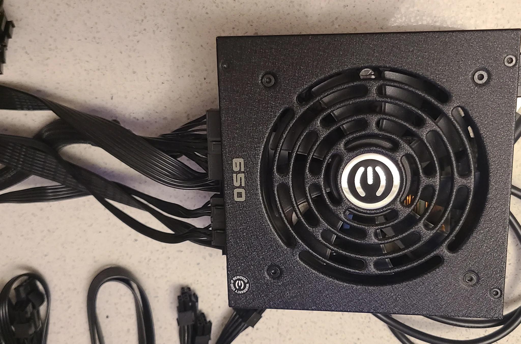 EVGA SuperNOVA 650 GS 650 W 80+ Gold Certified Fully Modular ATX Power Supply